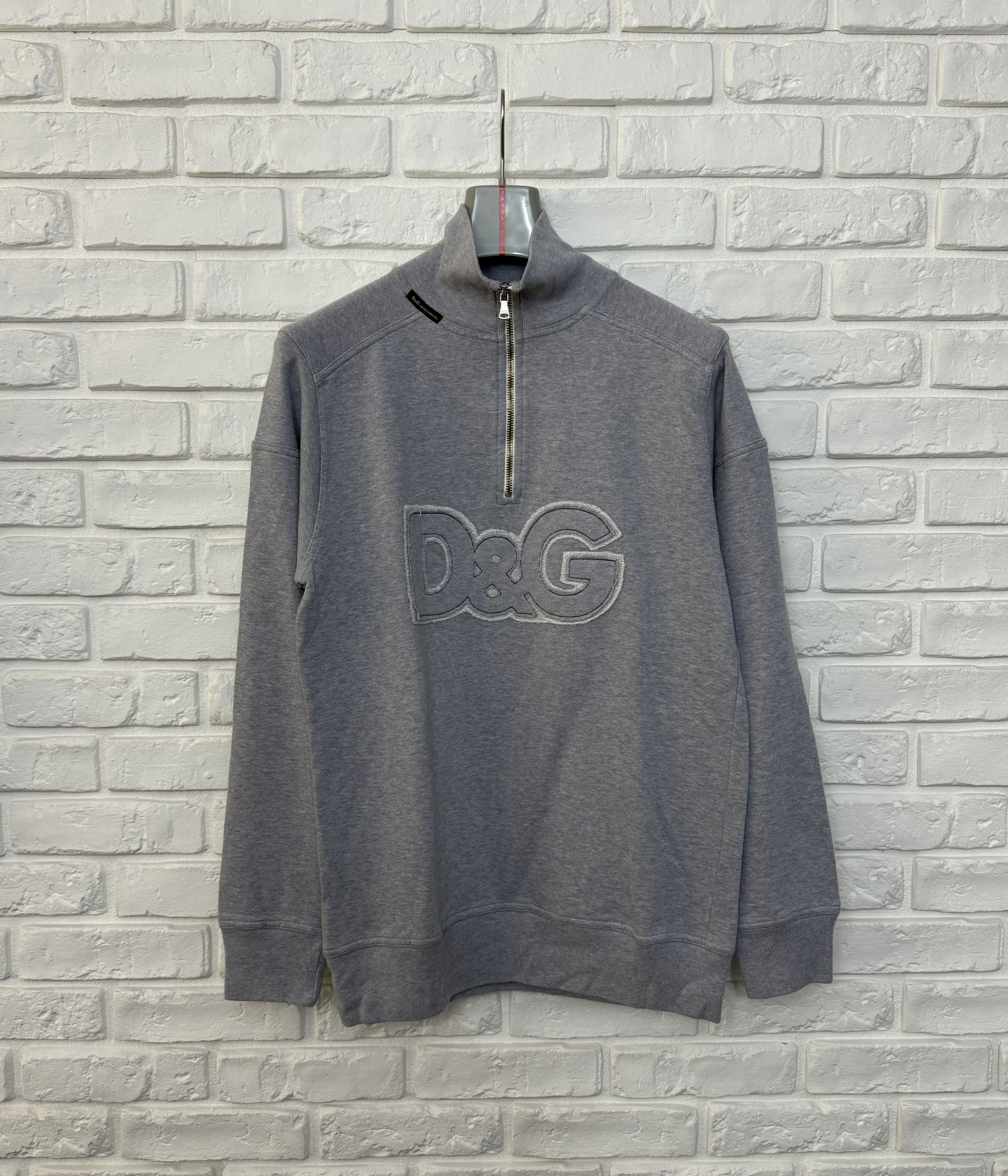 Dolce & Gabbana Dolce & Gabbana D&G Cotton Sweater 1/2 Zip Pullover Size L Size US L / EU 52-54 / 3 - 1 Thumbnail