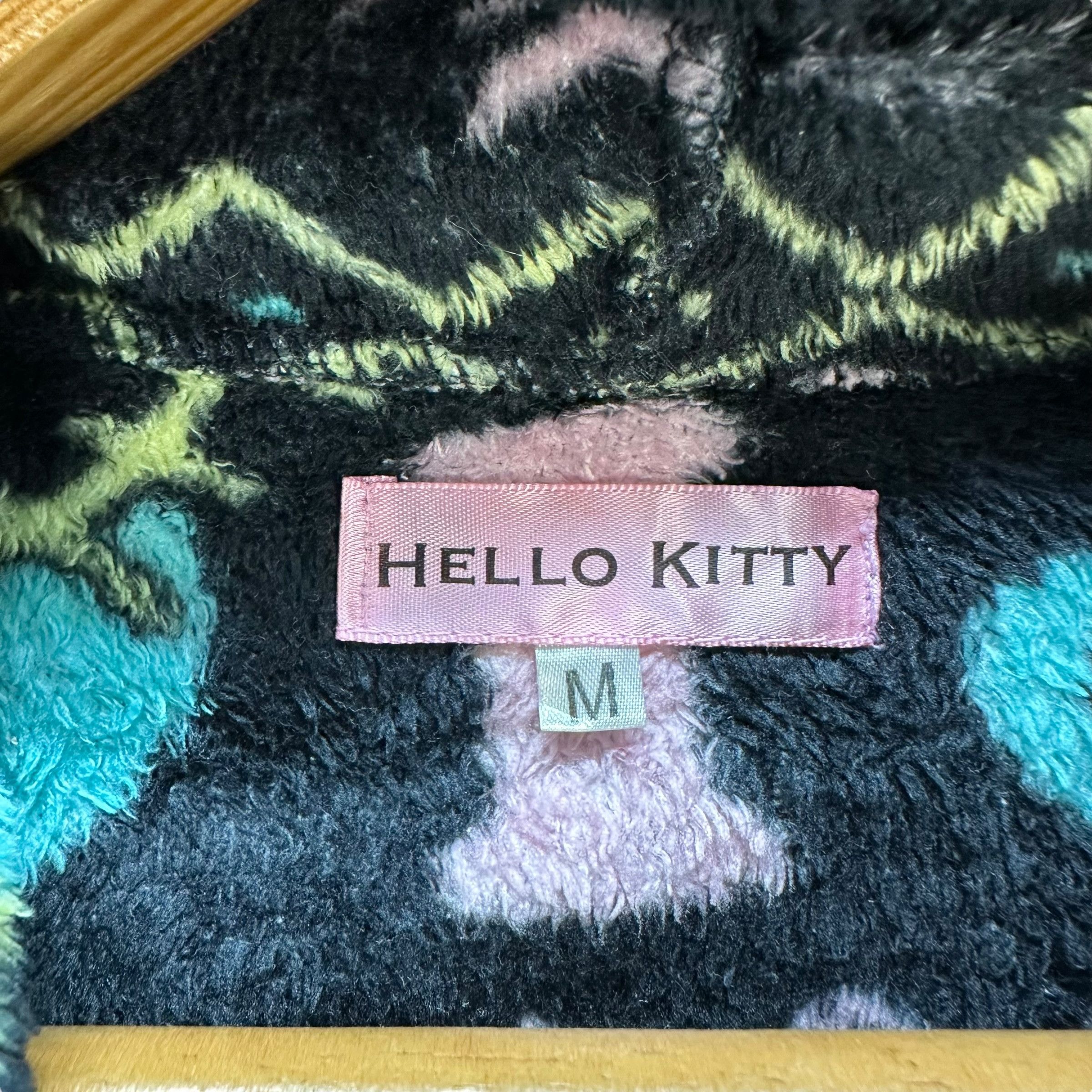 Japanese Brand HELLO KITTY Fullprint Fleece Zipper Hoodies Youth M #A3-0057 Size M / US 6-8 / IT 42-44 - 6 Thumbnail