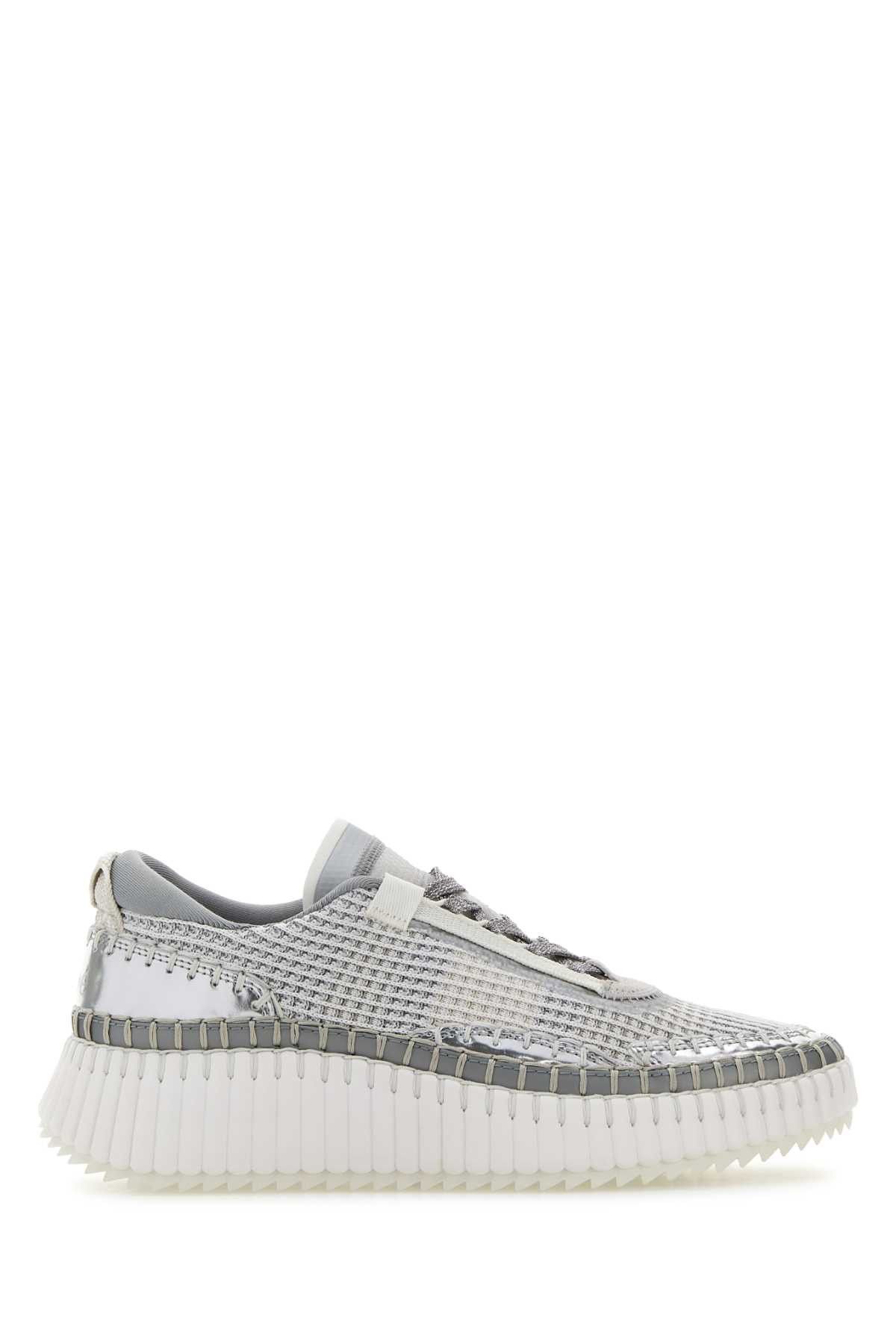 Chloe Multicolor Fabric Nama Sneakers Size US 10 / IT 40 - 1 Thumbnail