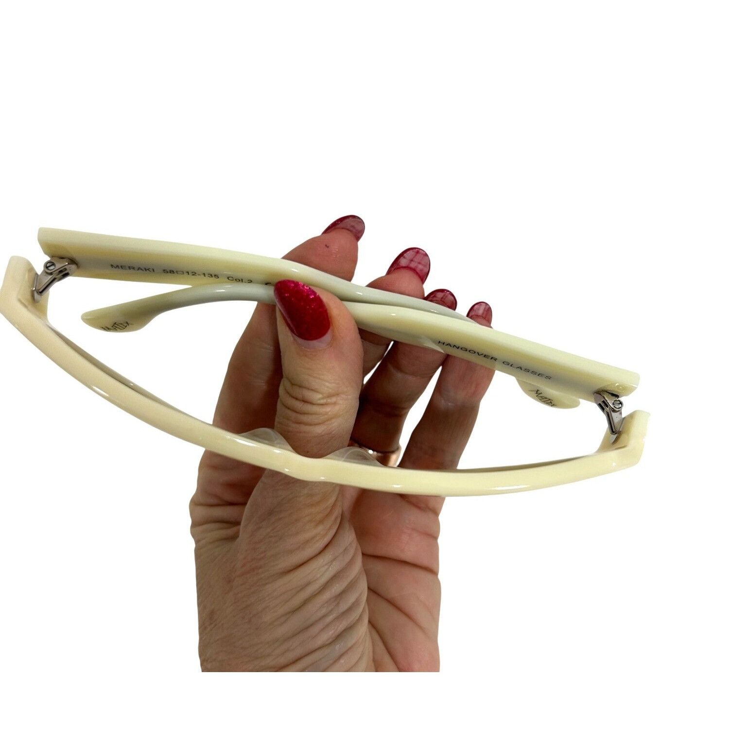 Other Meraki Hangover Glasses Cream Green Fashion Sunglasses Faux Size ONE SIZE - 21 Thumbnail