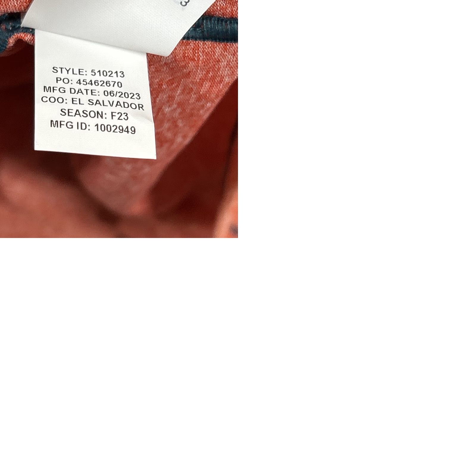 Vintage L.L.Bean Quick-Dry Trail 1/4 Zip Pullover Men XXL Tall Mahogany Heather Orange NWT Size US XXL / EU 58 / 5 - 9 Thumbnail