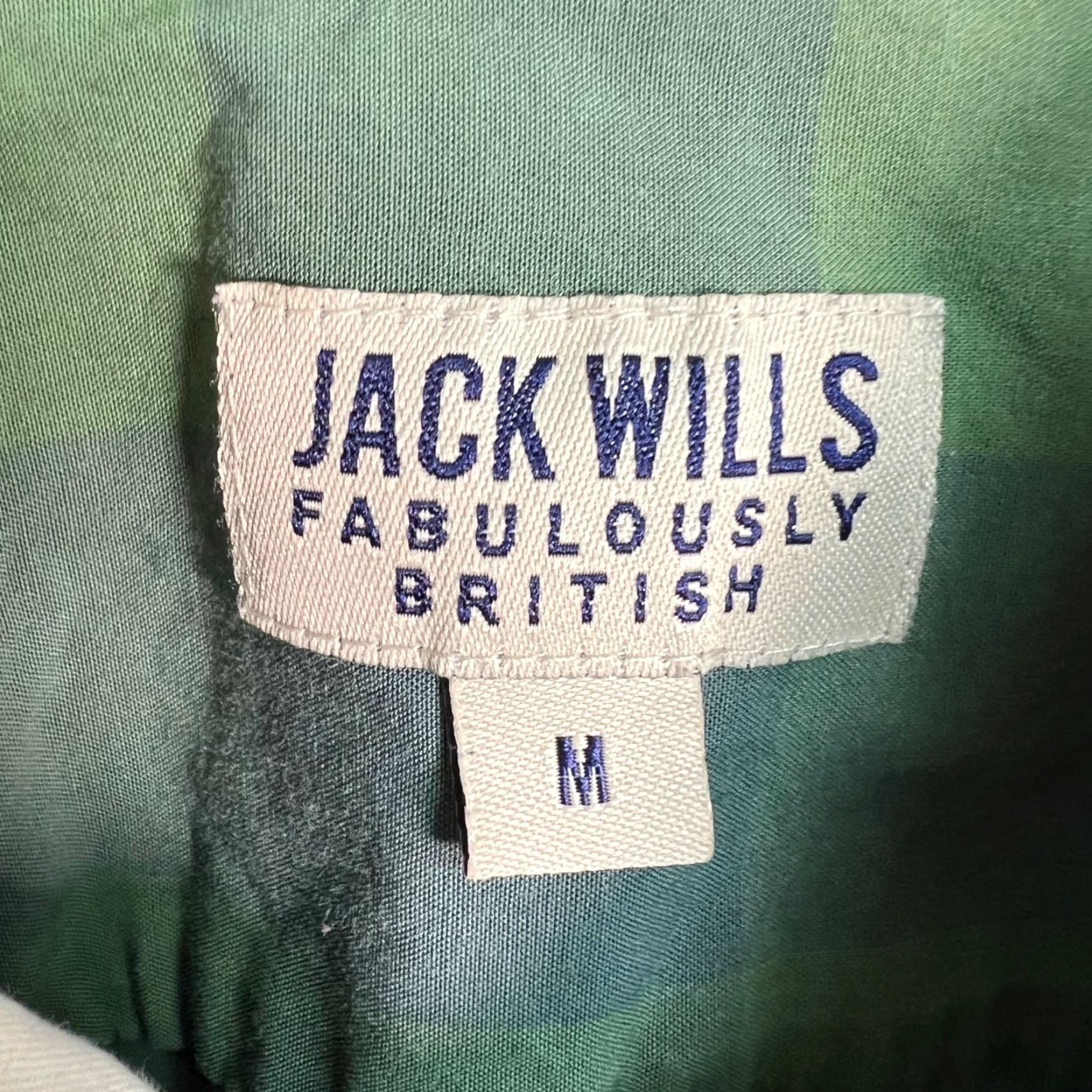 Jack Wills Jack Wills Mens Size Medium Green Plaid Button-Up Shirt 100% Cotton Long Sleeve Button-Up Shirt Mens Regular Fit Casual Pockets Size US M / EU 48-50 / 2 - 3 Thumbnail