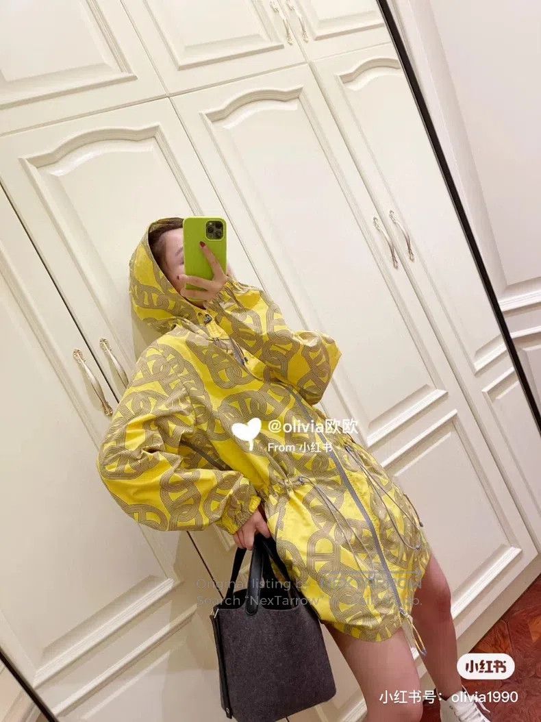 Hermes Hermes Pig Nose Windproof Jacket Size XXS / US 00 / IT 34 - 8 Thumbnail
