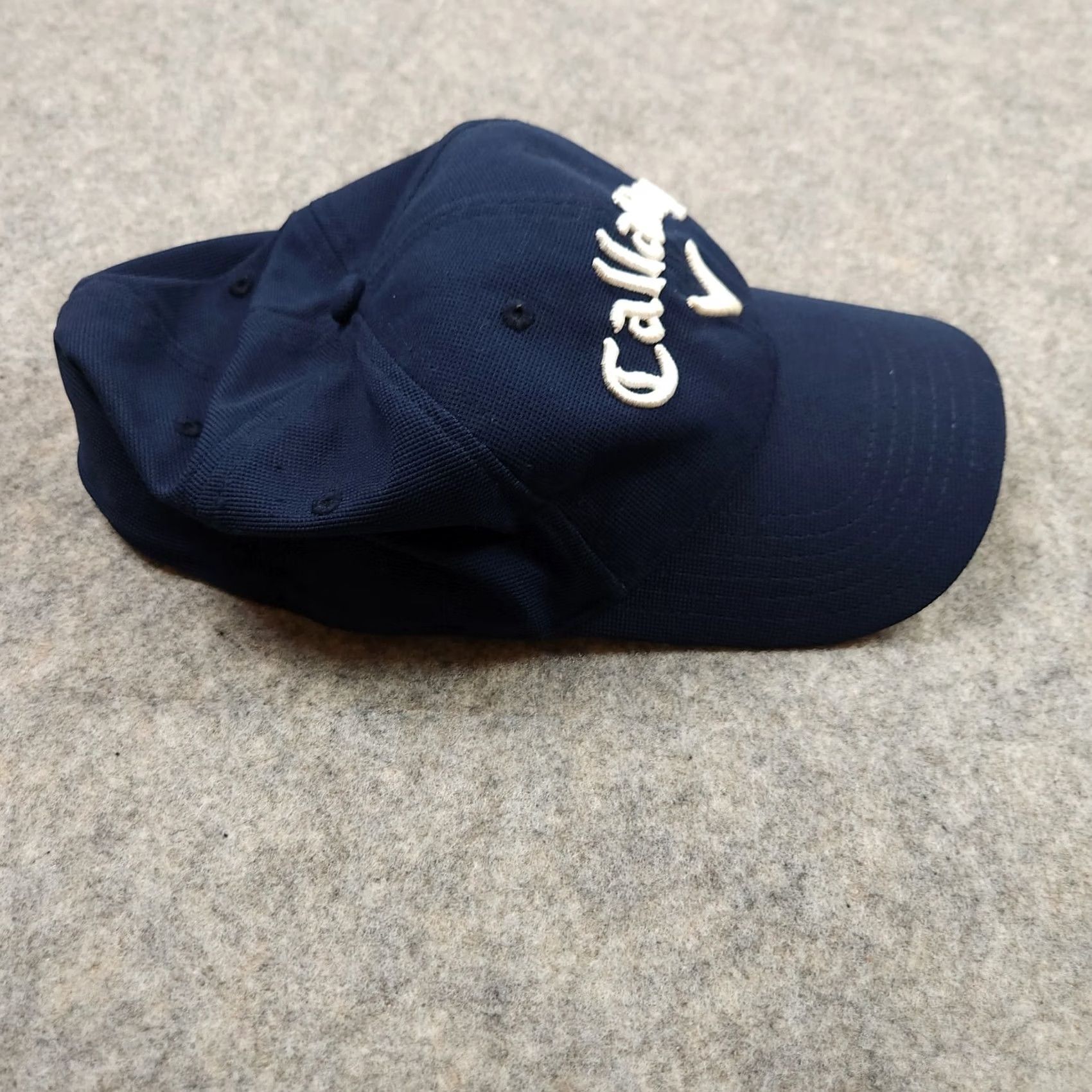 Callaway Callaway Hat Cap Adult Blue White Adjustable Flex Logo Golf Hat Size ONE SIZE - 2 Thumbnail