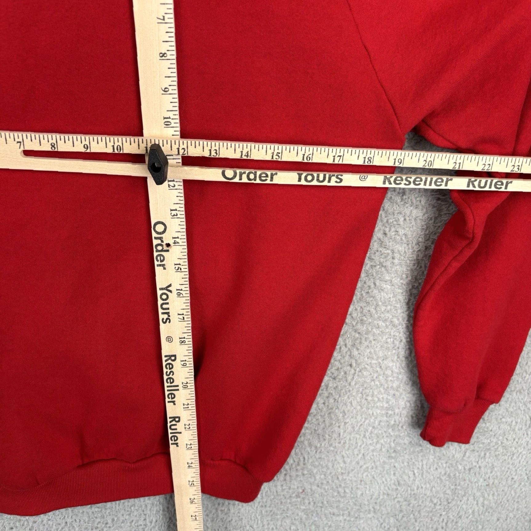 Jerzees VINTAGE Jerzees Crewneck Sweatshirt Mens L Red 90s USA Made By Russell Size US L / EU 52-54 / 3 - 6 Thumbnail