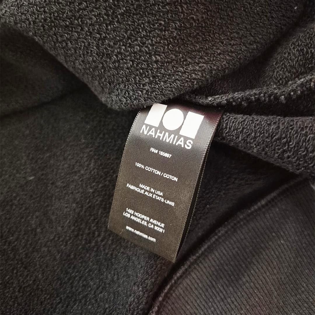 Nahmias Nahmias P.E. Crewneck Black Sweat (M) Size US M / EU 48-50 / 2 - 2 Thumbnail