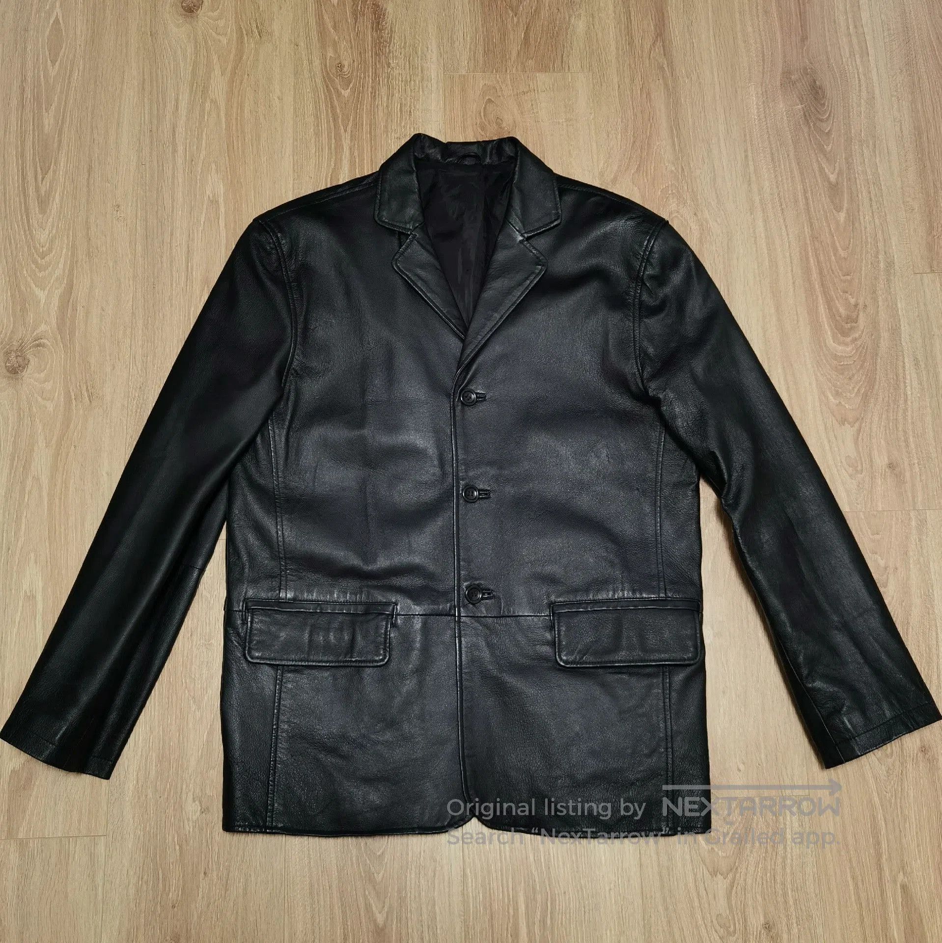 Polo Ralph Lauren Vintage Ralph Lauren Leather Blazer. Size US L / EU 52-54 / 3 - 1 Thumbnail