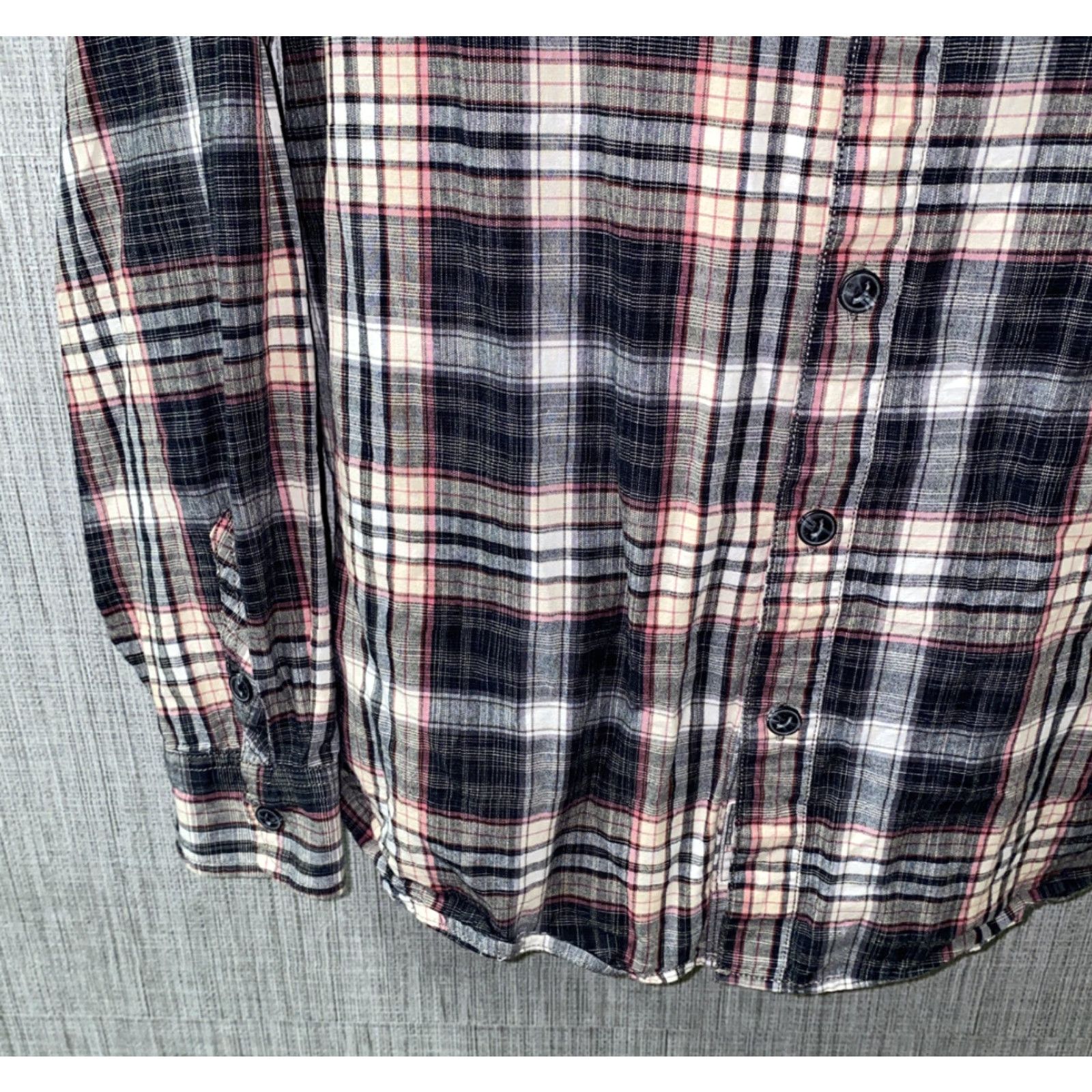 Levi's Levi’s Mens Multi Color Plaid Long Sleeve Button Front Shirt XL Regular Men Size US XL / EU 56 / 4 - 4 Thumbnail