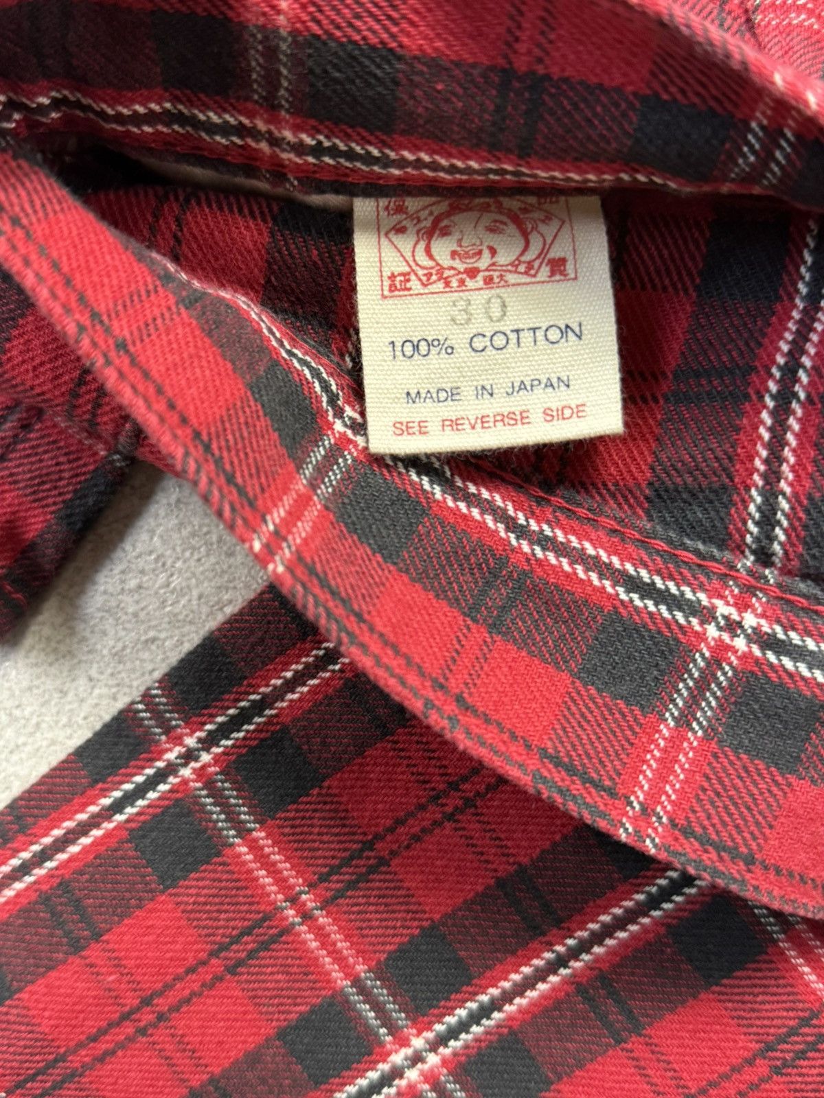 Evisu Evisu Plaid Pants Size US 30 / EU 46 - 4 Thumbnail