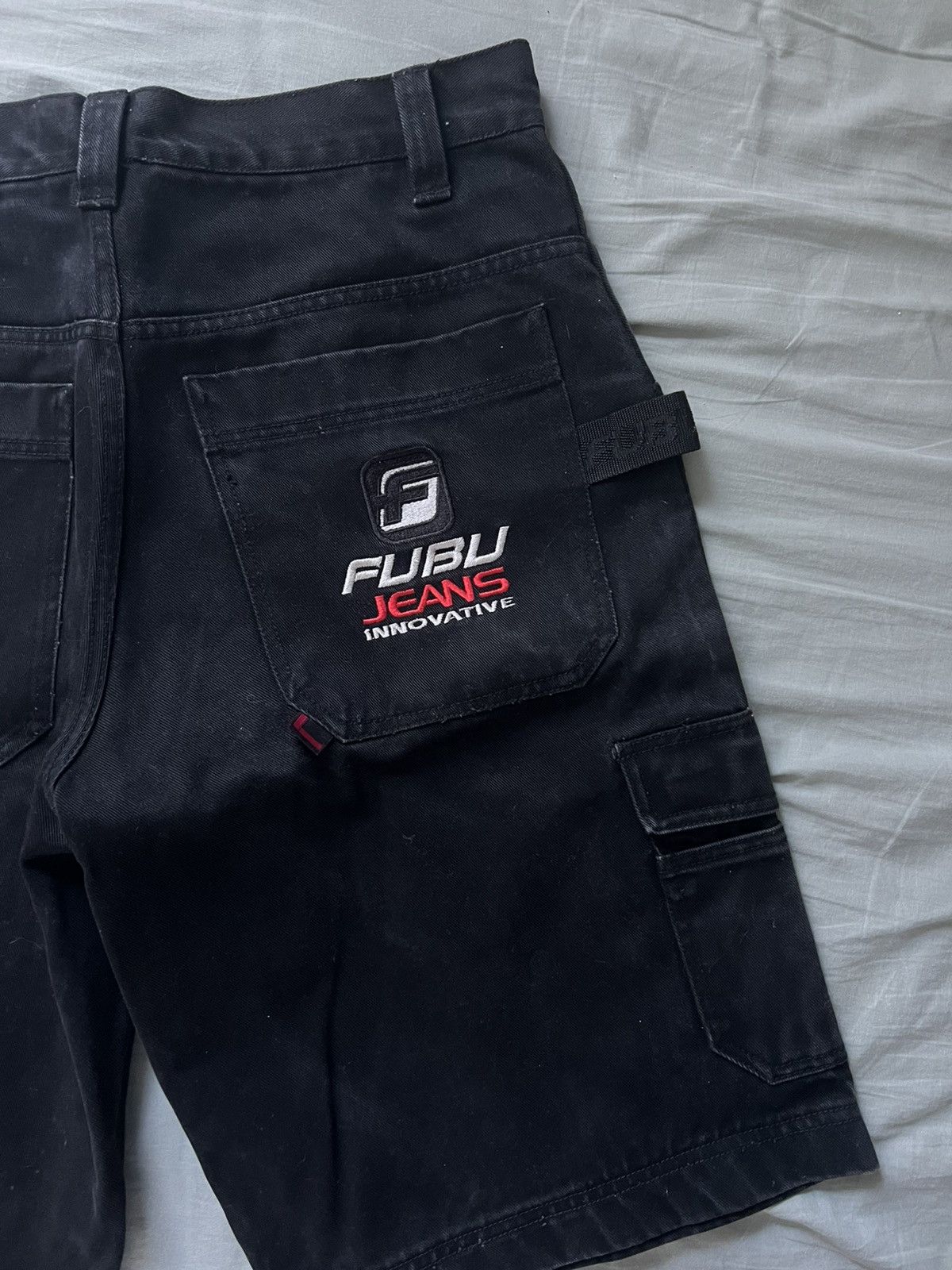 Fubu × Vintage FUBU Cargo shorts vintage oldschool 00s Size US 34 / EU 50 - 2 Thumbnail