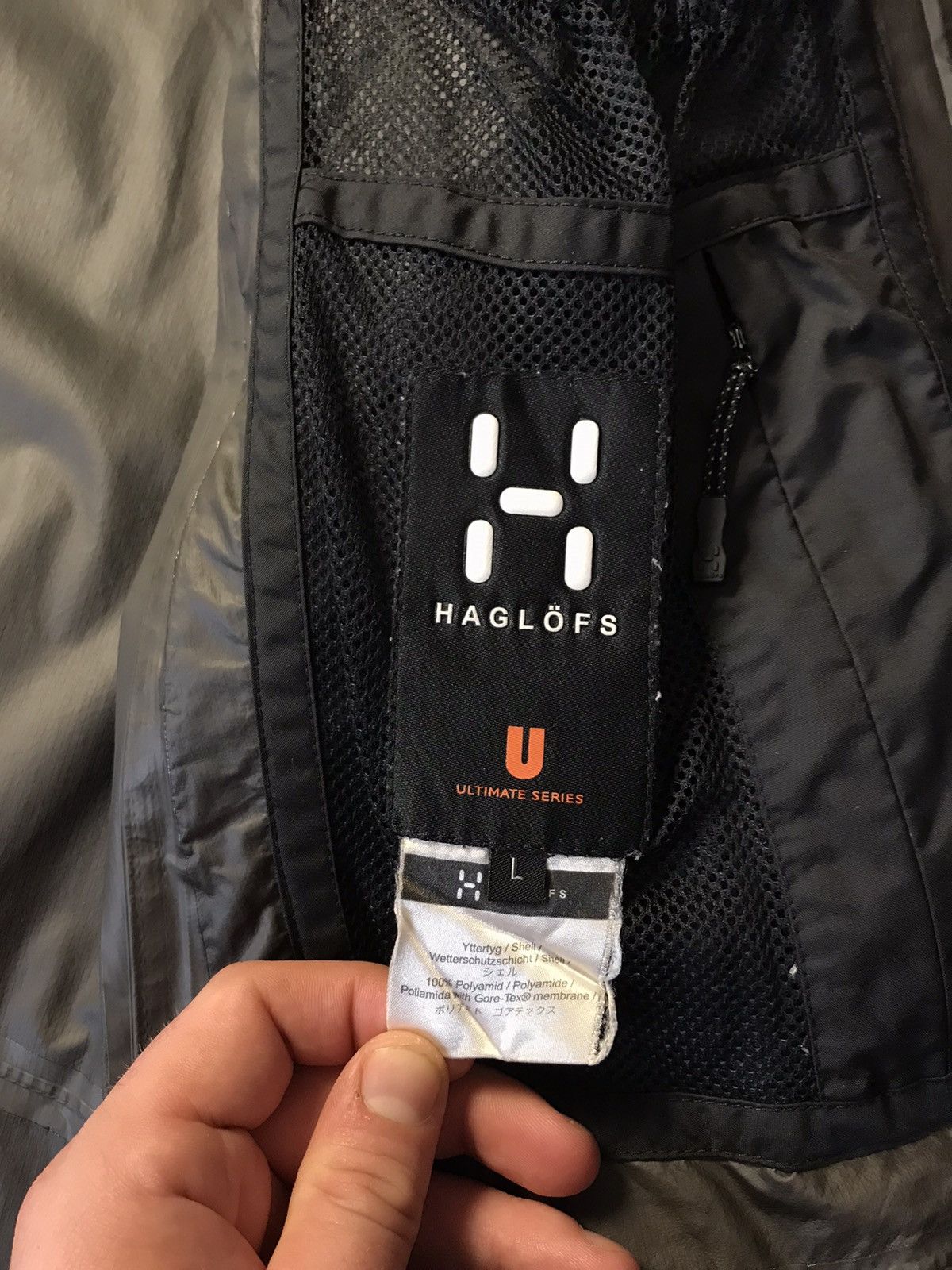 Goretex × Haglofs × Vintage Vintage Haglofs Ultimate series Y2K light jacket Size US L / EU 52-54 / 3 - 9 Thumbnail