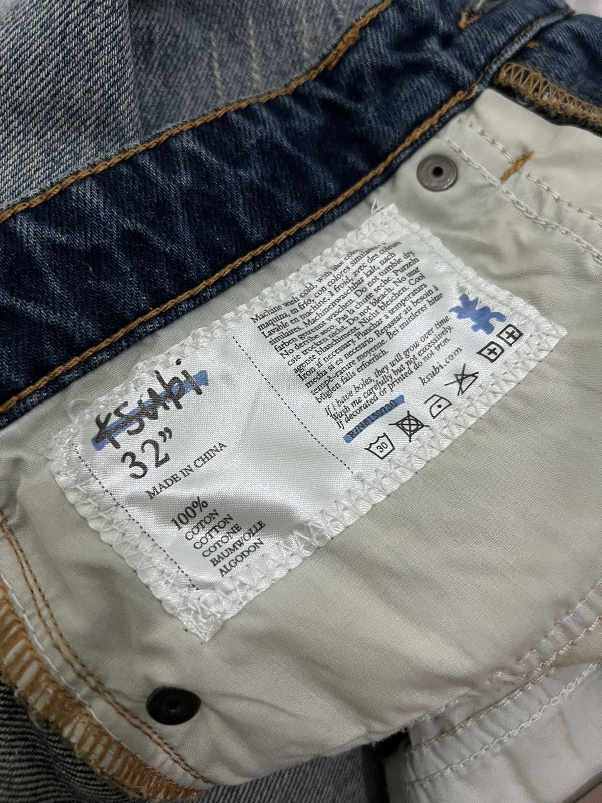Ksubi Ksubi Chitch Plus One Ripped Denim 32x32 Size US 32 / EU 48 - 5 Thumbnail