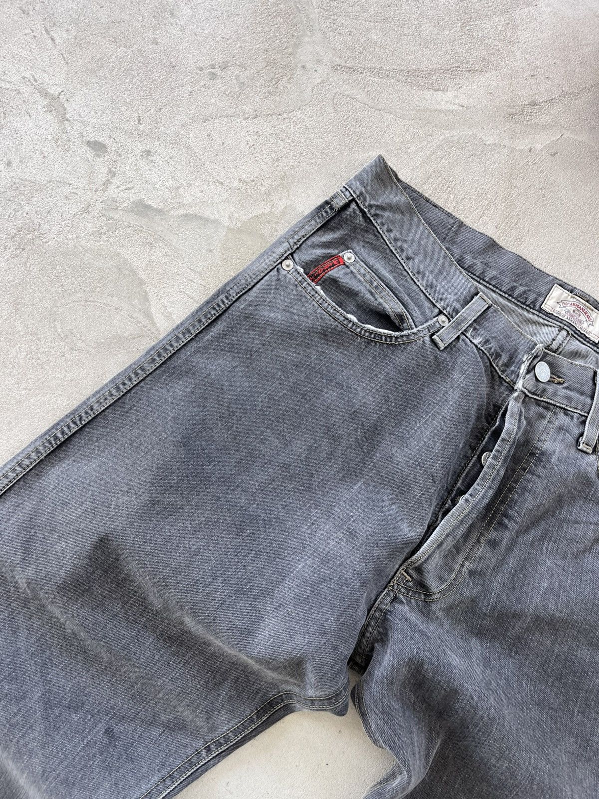 Armani Vintage Armani Jeans Distressed Y2K Italian Denim luxury sk8 Size US 34 / EU 50 - 3 Thumbnail