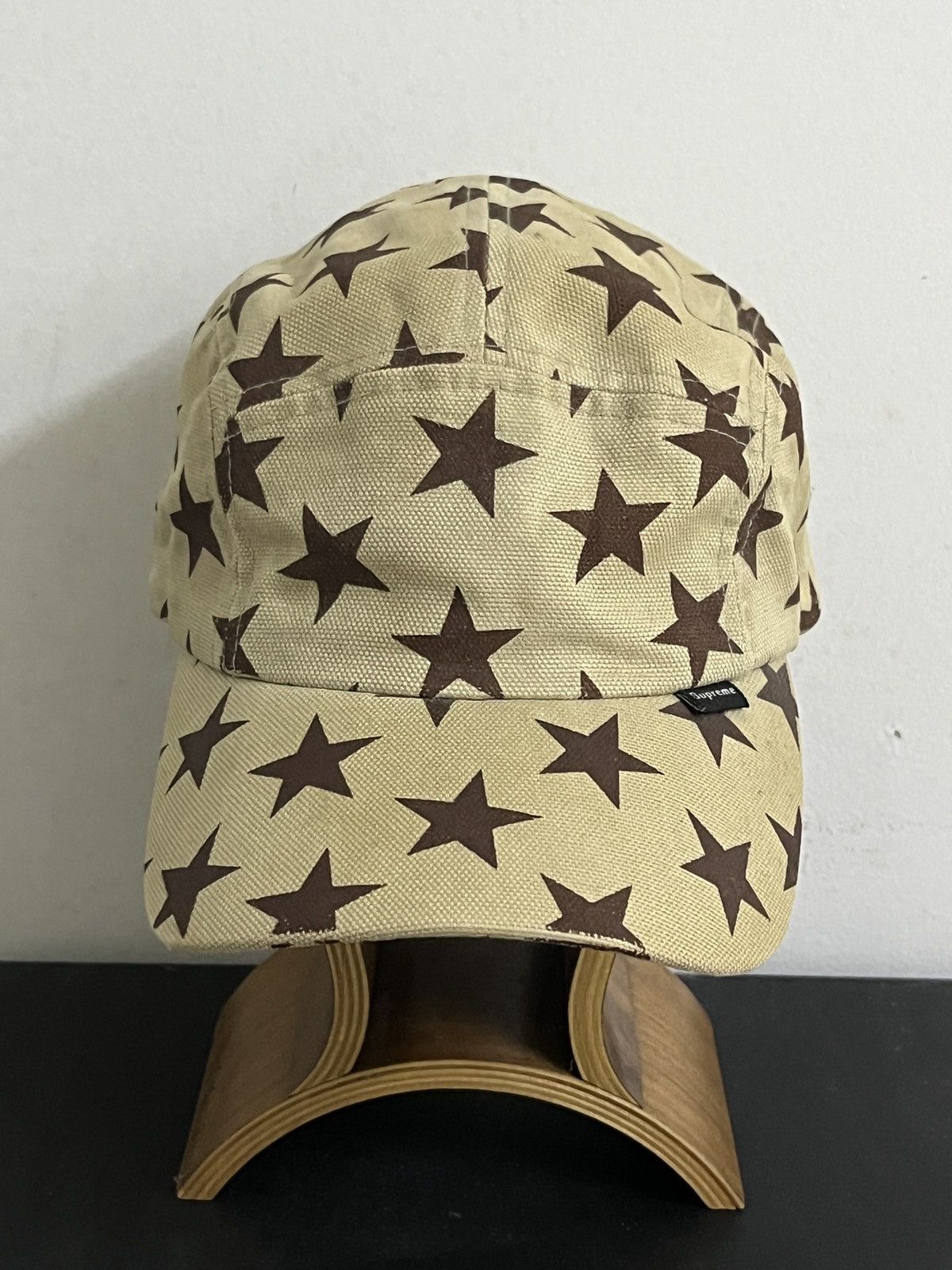 Supreme Rare Vintage 2000 OG Supreme Star 5 Panel Camp Cap Size ONE SIZE - 2 Thumbnail