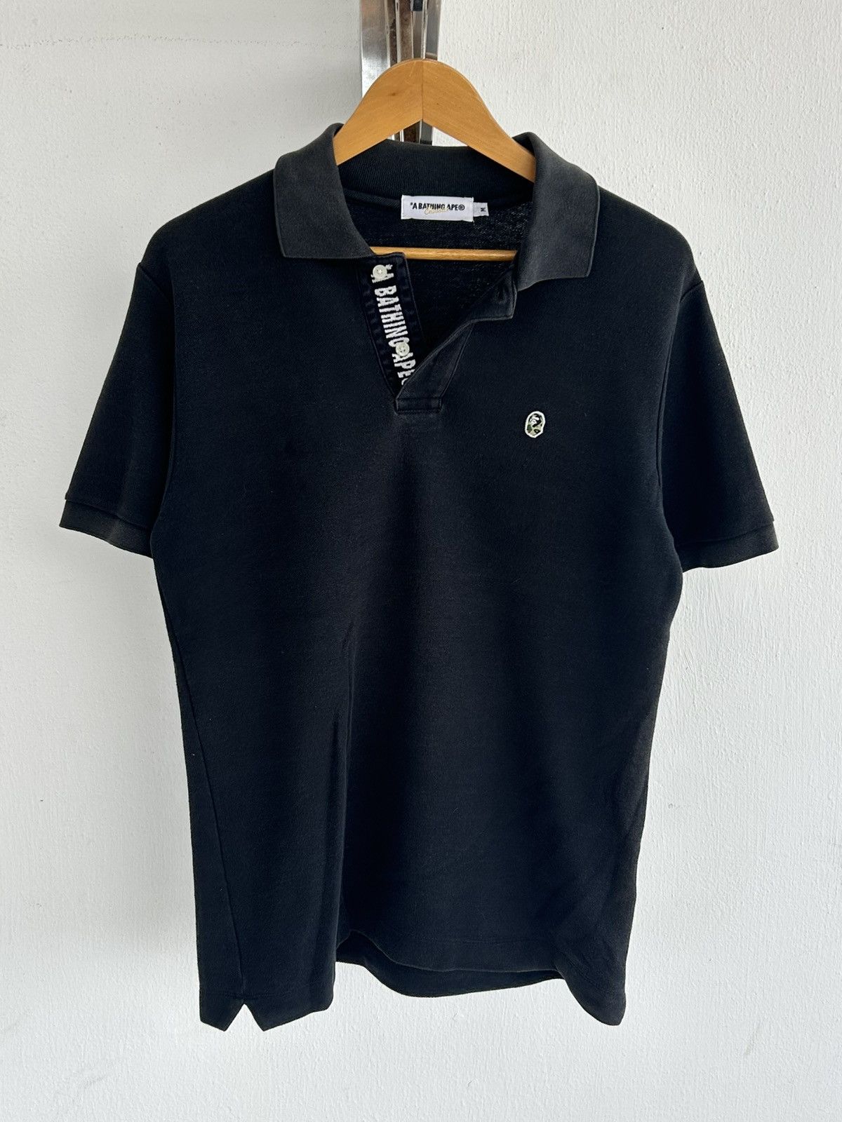 Bape Bathing Ape Classics 1 point Polo Black Size US L / EU 52-54 / 3 - 1 Thumbnail