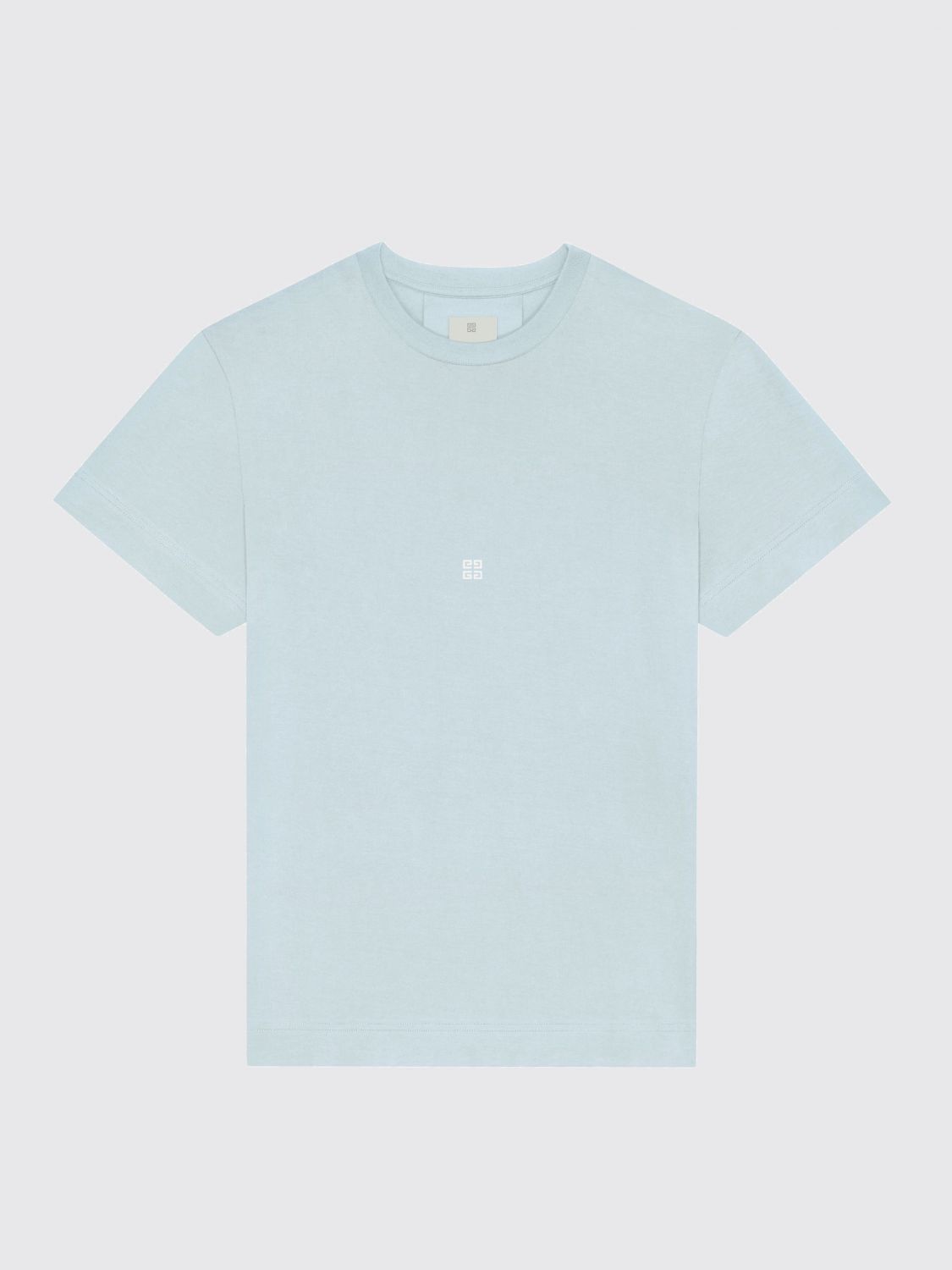 image of Givenchy T-Shirt Men Sky Blue (Size 2XL)