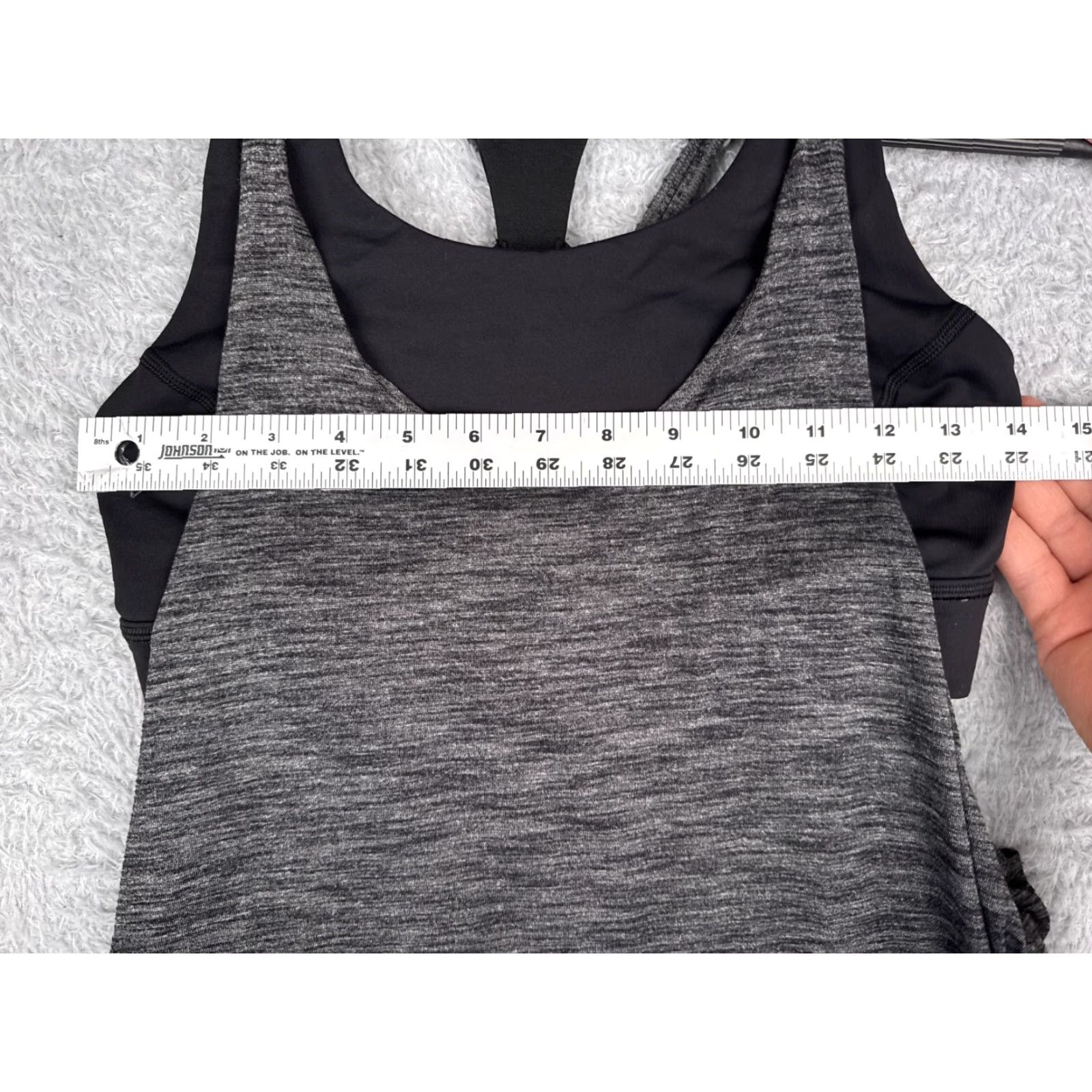 Lululemon Lululemon Shirt Women 8 Gray Tank Seriously Light Luon Twist and Toil W1NFKS Size M / US 6-8 / IT 42-44 - 6 Thumbnail