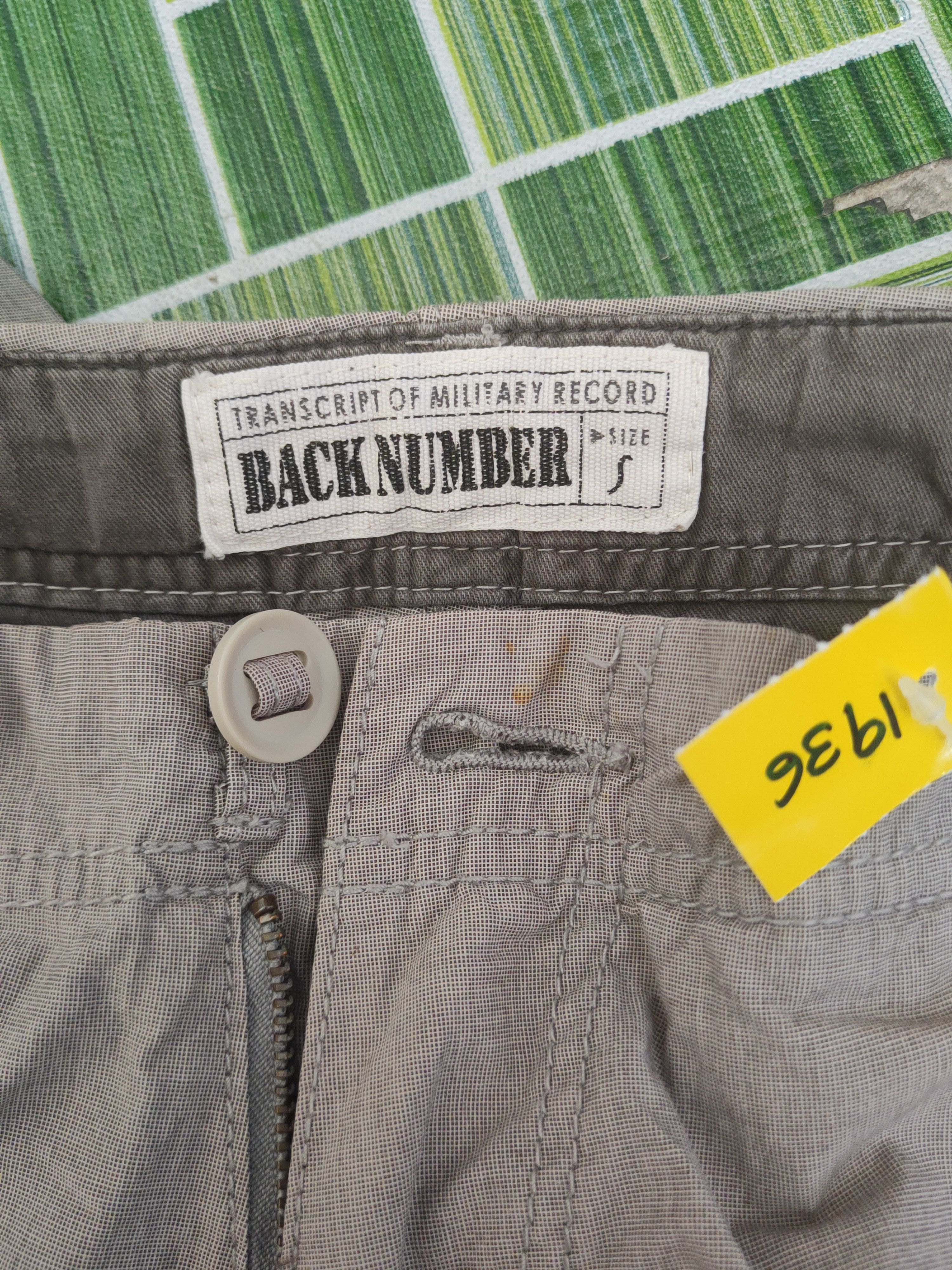 Japanese Brand DL Back Number Gray Multipocket Tactical Cargo Pants #1936 Size US 30 / EU 46 - 14 Thumbnail