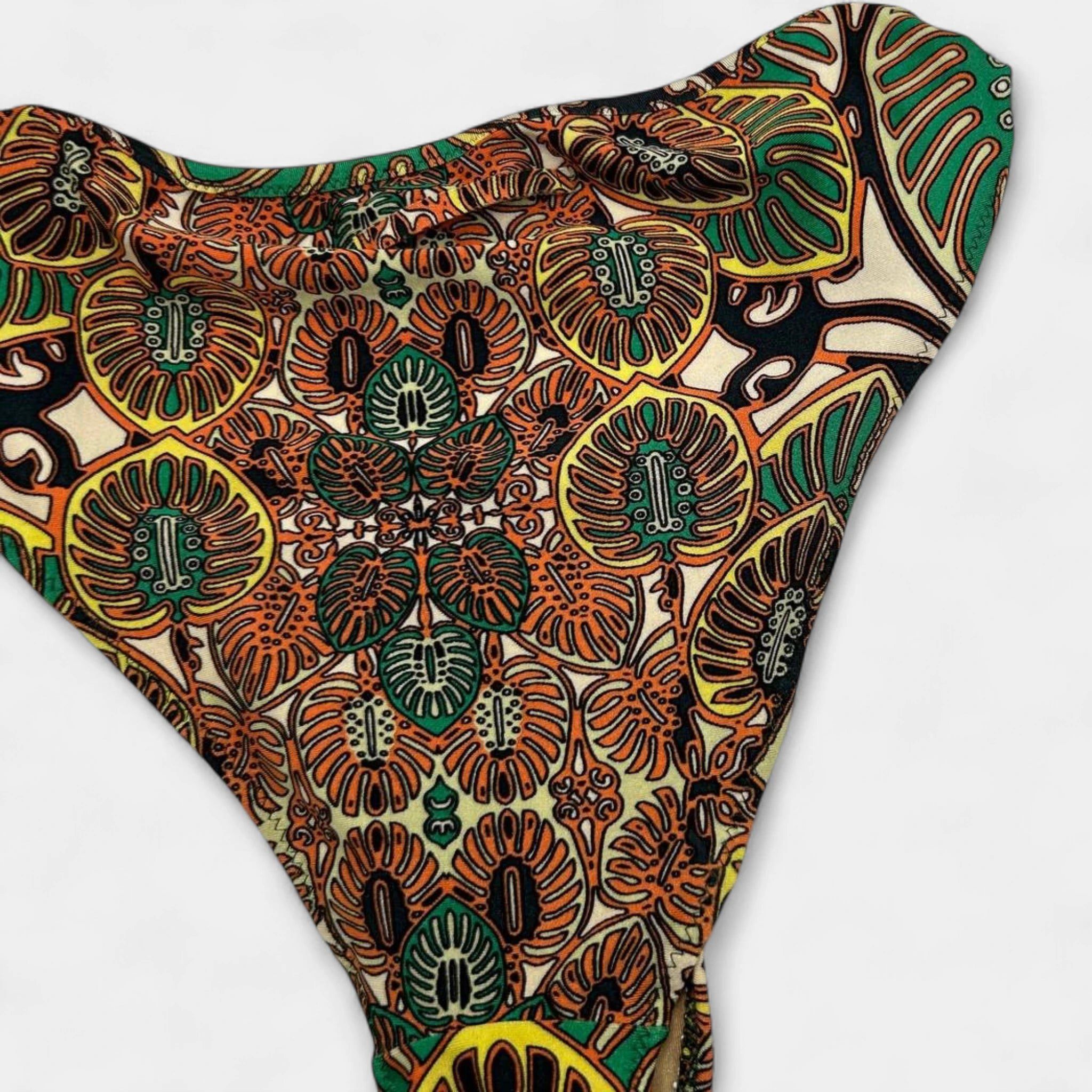Jean Paul Gaultier Jean Paul Gaultier Soleil "Tribal Batik" Print Bikini Set Size ONE SIZE - 7 Thumbnail