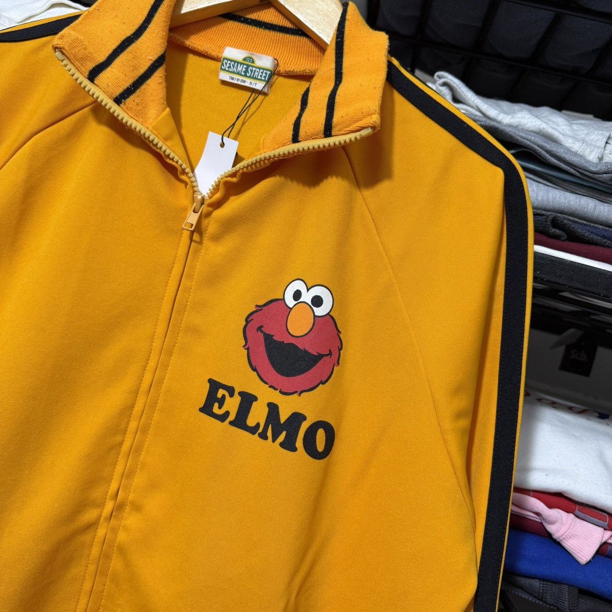Vintage Vintage y2k sesame street track top Size US M / EU 48-50 / 2 - 8 Thumbnail