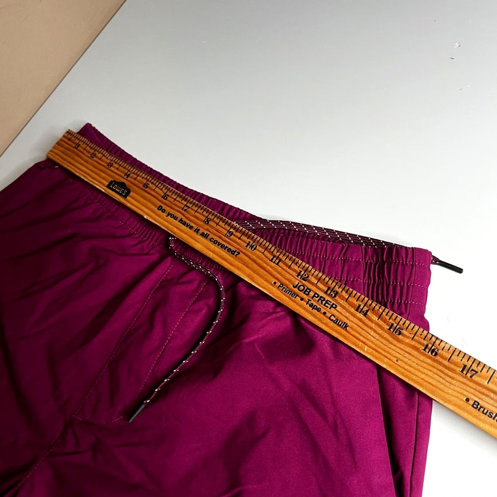 J.Crew J.Crew Flex Shorts Mens Medium Purple Elastic Waist Drawstring Size US 31 - 3 Thumbnail
