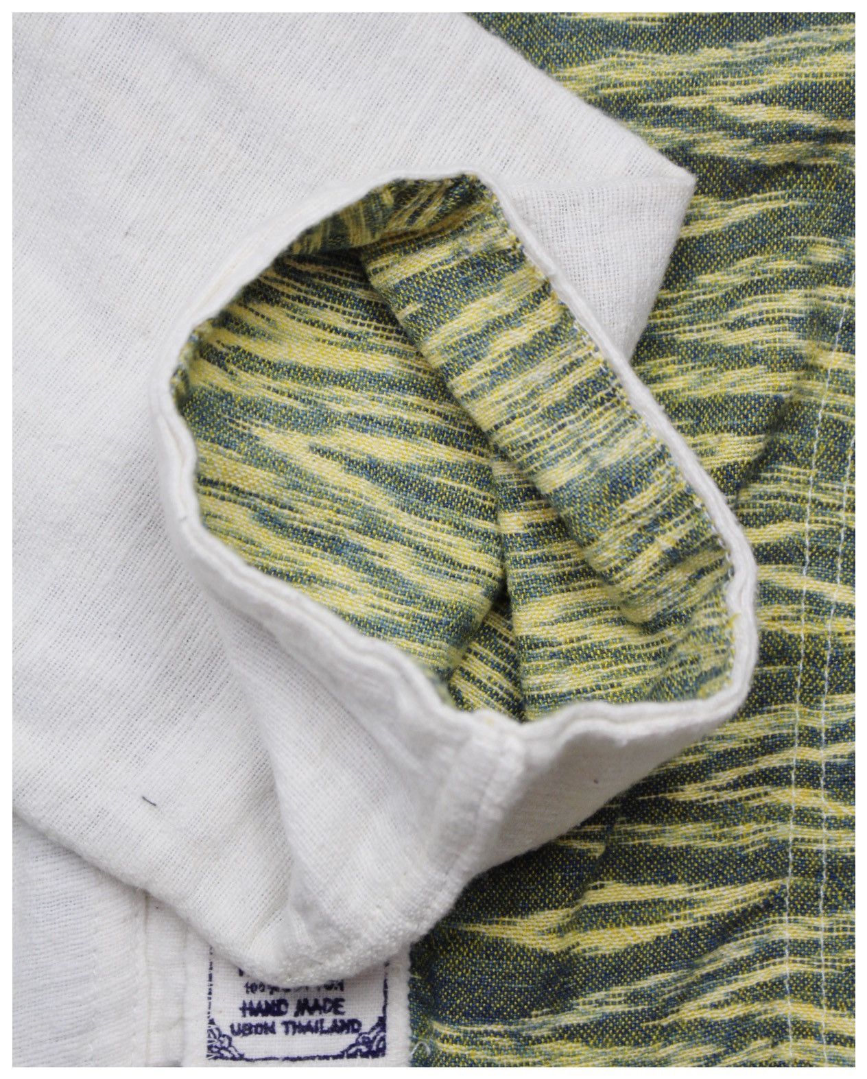 Vintage 2000S TIGER STRIPE HAND-LOOMED ASIAN KIMONO JACKET Size US L / EU 52-54 / 3 - 6 Thumbnail