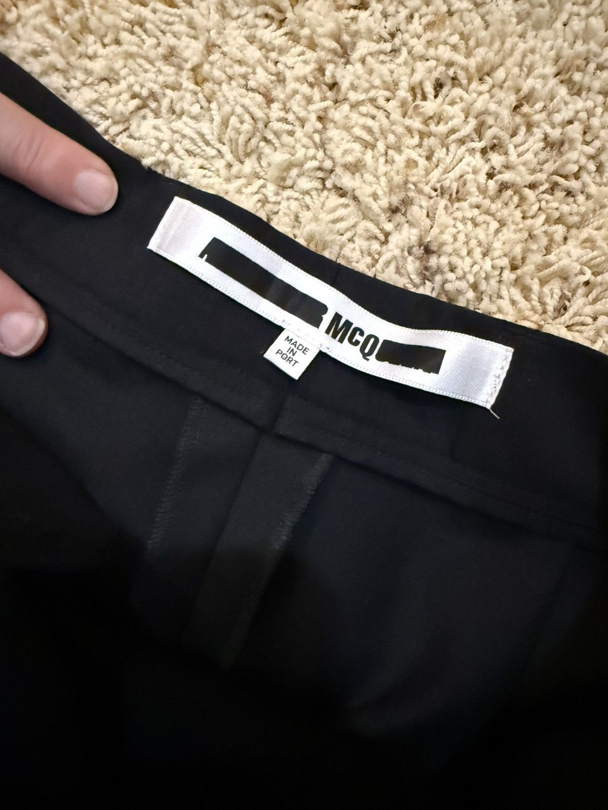 Alexander McQueen Pleated Cropped Pants Size US 32 / EU 48 - 3 Thumbnail