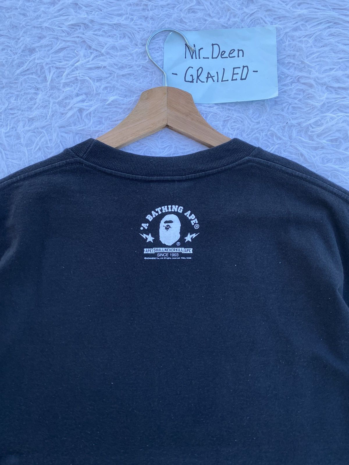 Bape Rare BAPE Baby Milo Printed XL size Tee Size US XL / EU 56 / 4 - 24 Thumbnail