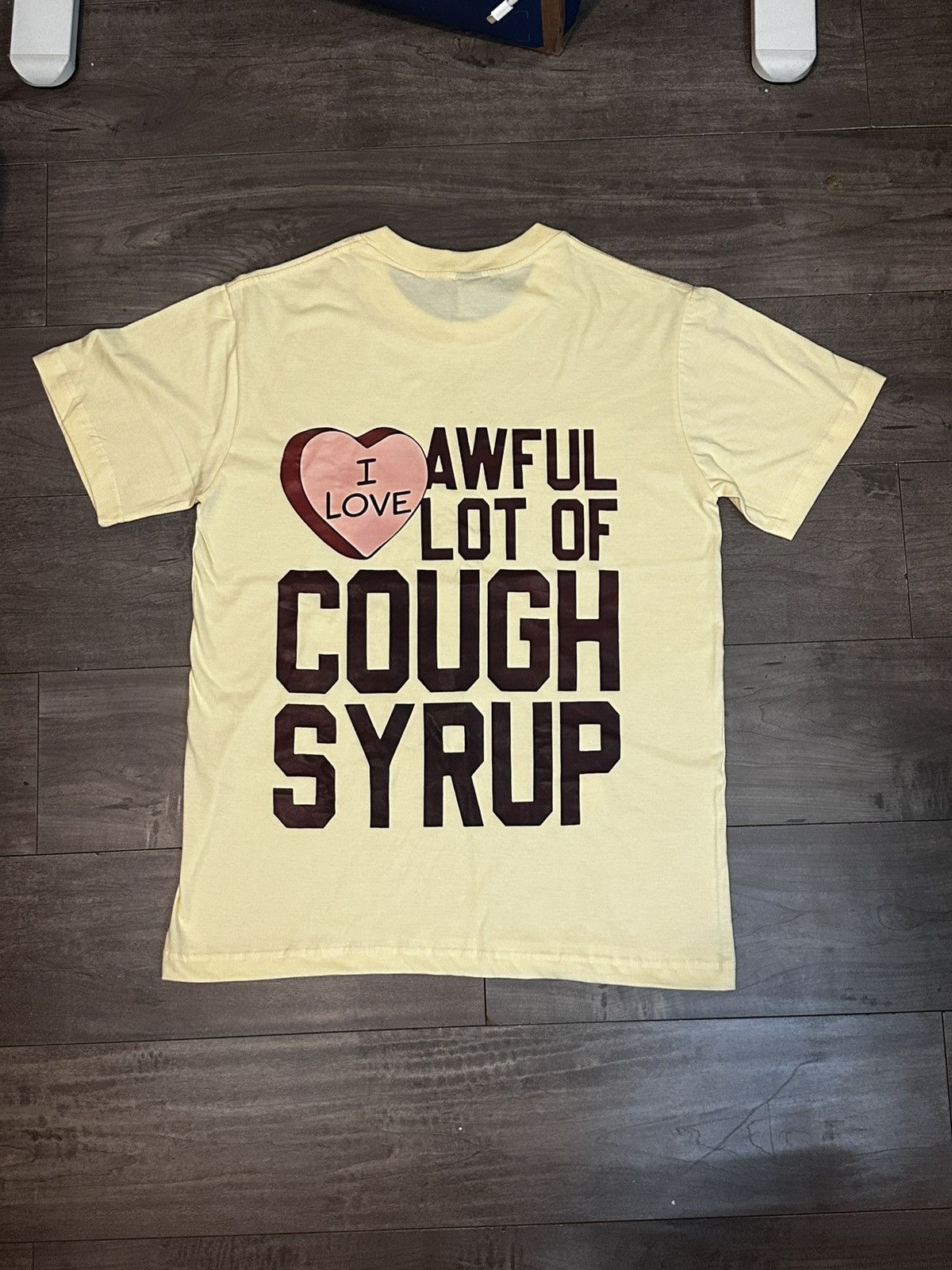 Other Yellow and Brown Cotton Syrup Tshirt Size US L / EU 52-54 / 3 - 7 Thumbnail