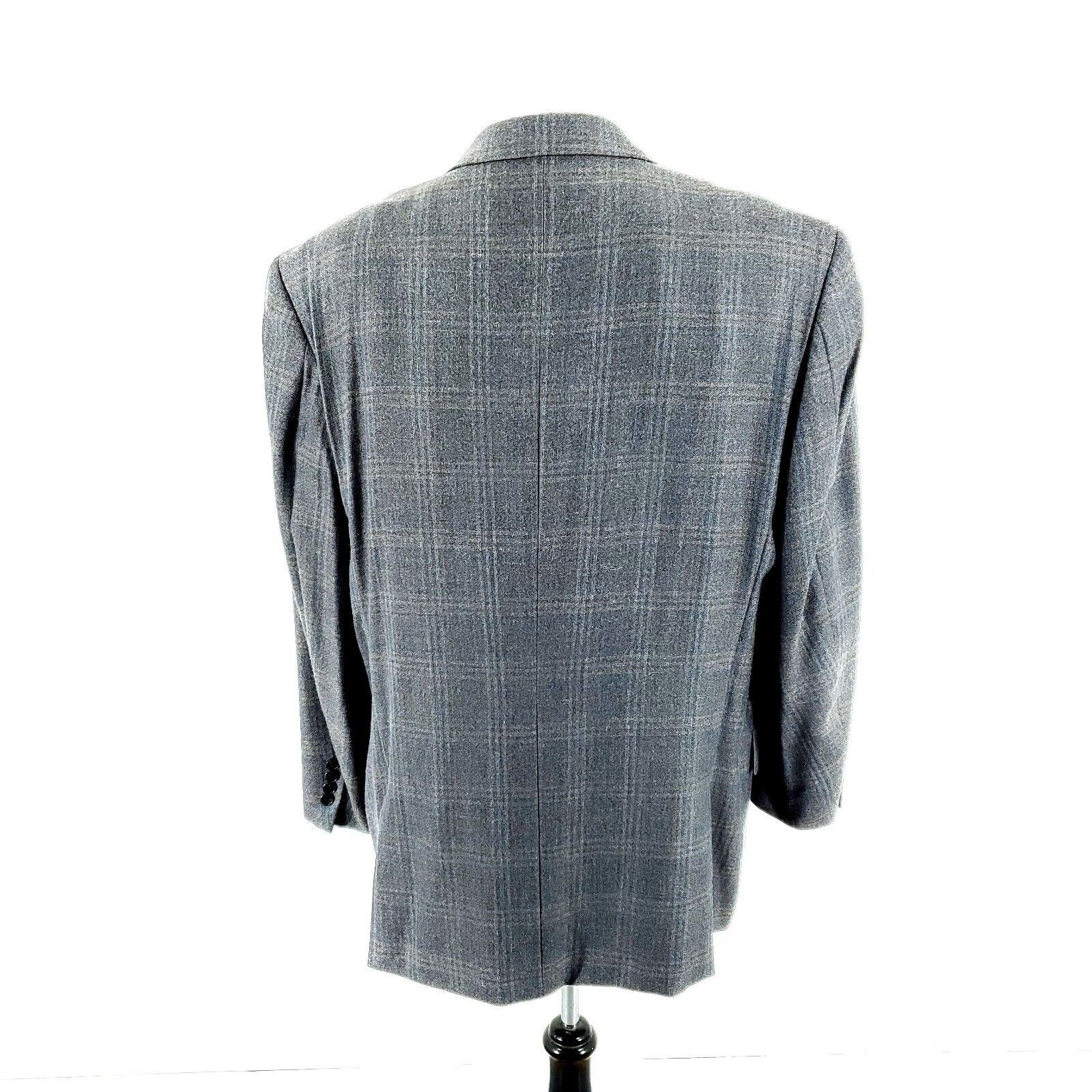 Joseph Abboud Joseph Abboud Nordstrom Wool Silk 3 Button Sport Coat 42R Gr Size 42R - 5 Thumbnail