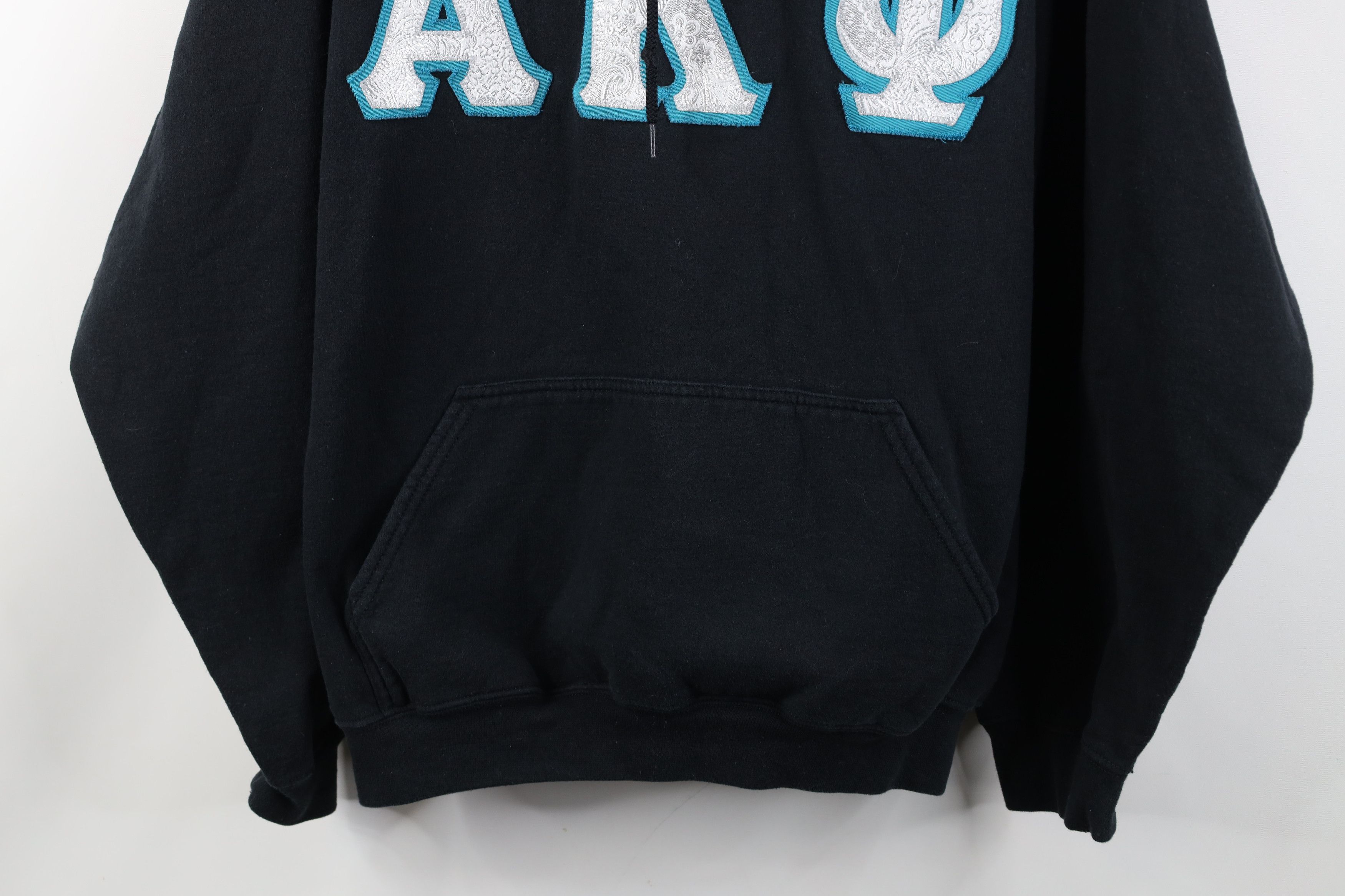 Vintage Vintage 90s Y2K Alpha Kappa Psi Fraternity Hoodie Sweatshirt Size US XXL / EU 58 / 5 - 3 Thumbnail