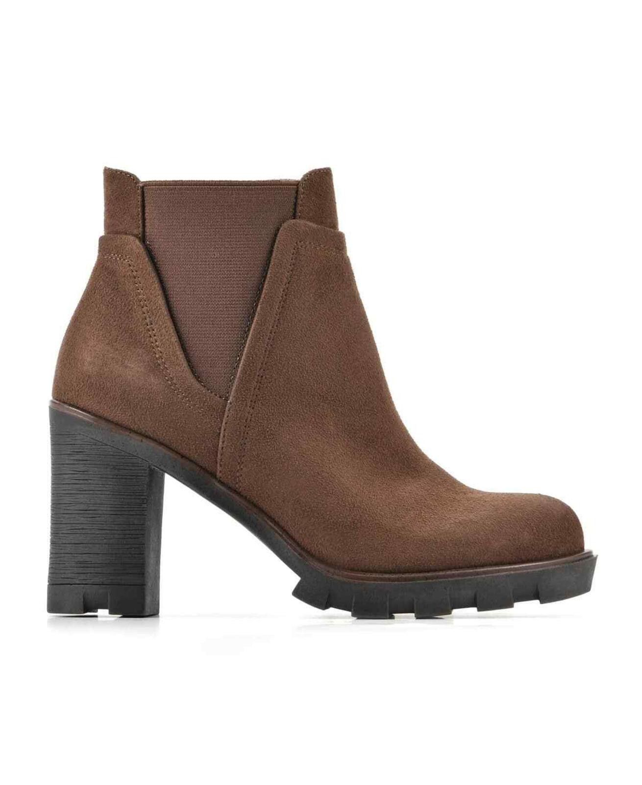 White Mountaineering White Mountain Women's Basil Stacked Block Heel Booties 11 Size US 11 / IT 41 - 3 Thumbnail