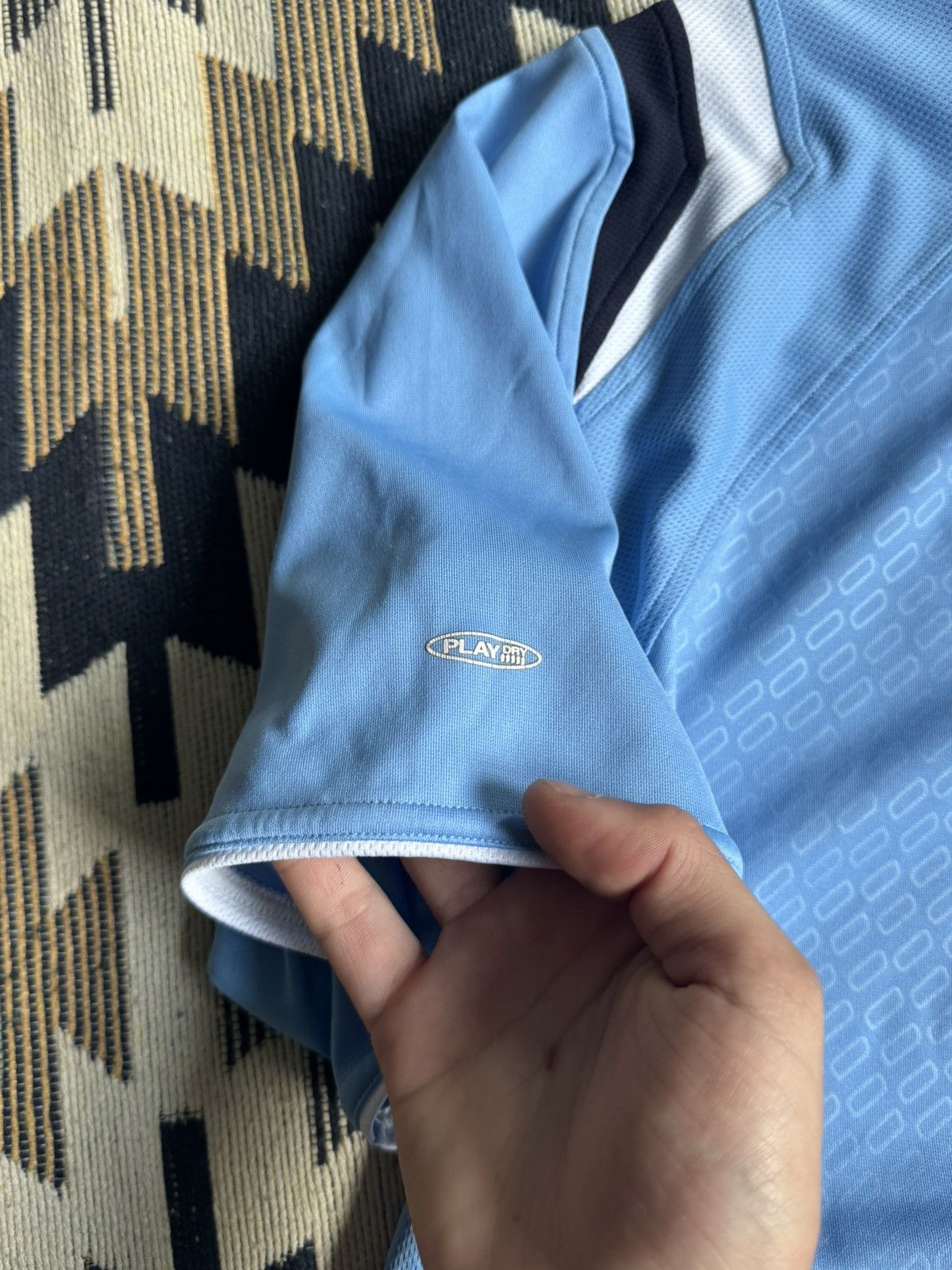 Reebok Vintage 2004/05 Manchester City Blockcore Jersey Size US XL / EU 56 / 4 - 7 Thumbnail