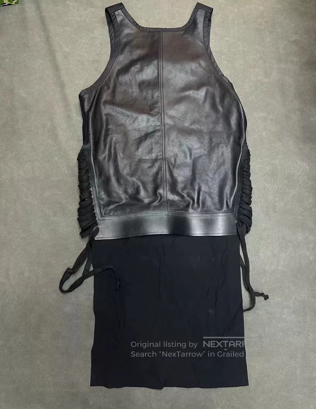 Rick Owens Rick Owens 14SS Leather Vest Runway. Size US S / EU 44-46 / 1 - 2 Thumbnail