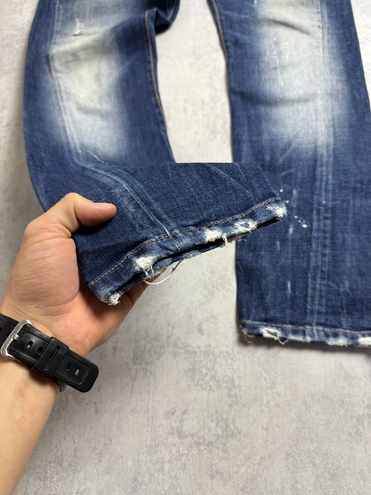 Dsquared2 RARE Dsquared2 Distressed Beach Shorts Y2K Japanese Jeans Size US 32 / EU 48 - 6 Thumbnail