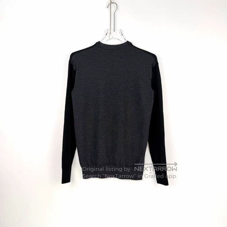 Loewe Loewe Black embroidered logo wool sweater Size XS / US 0-2 / IT 36-38 - 4 Thumbnail