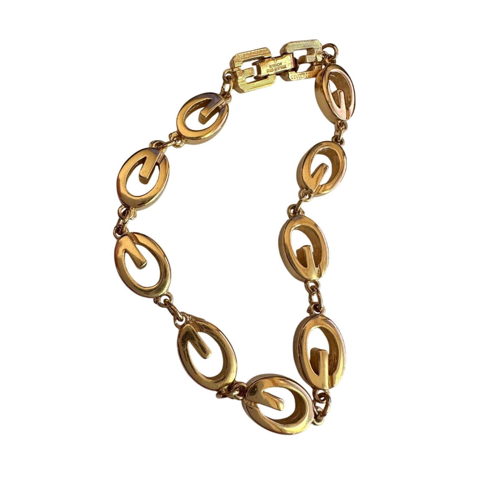 Givenchy Givenchy G Link Gold Plate Bracelet Size ONE SIZE - 9 Thumbnail