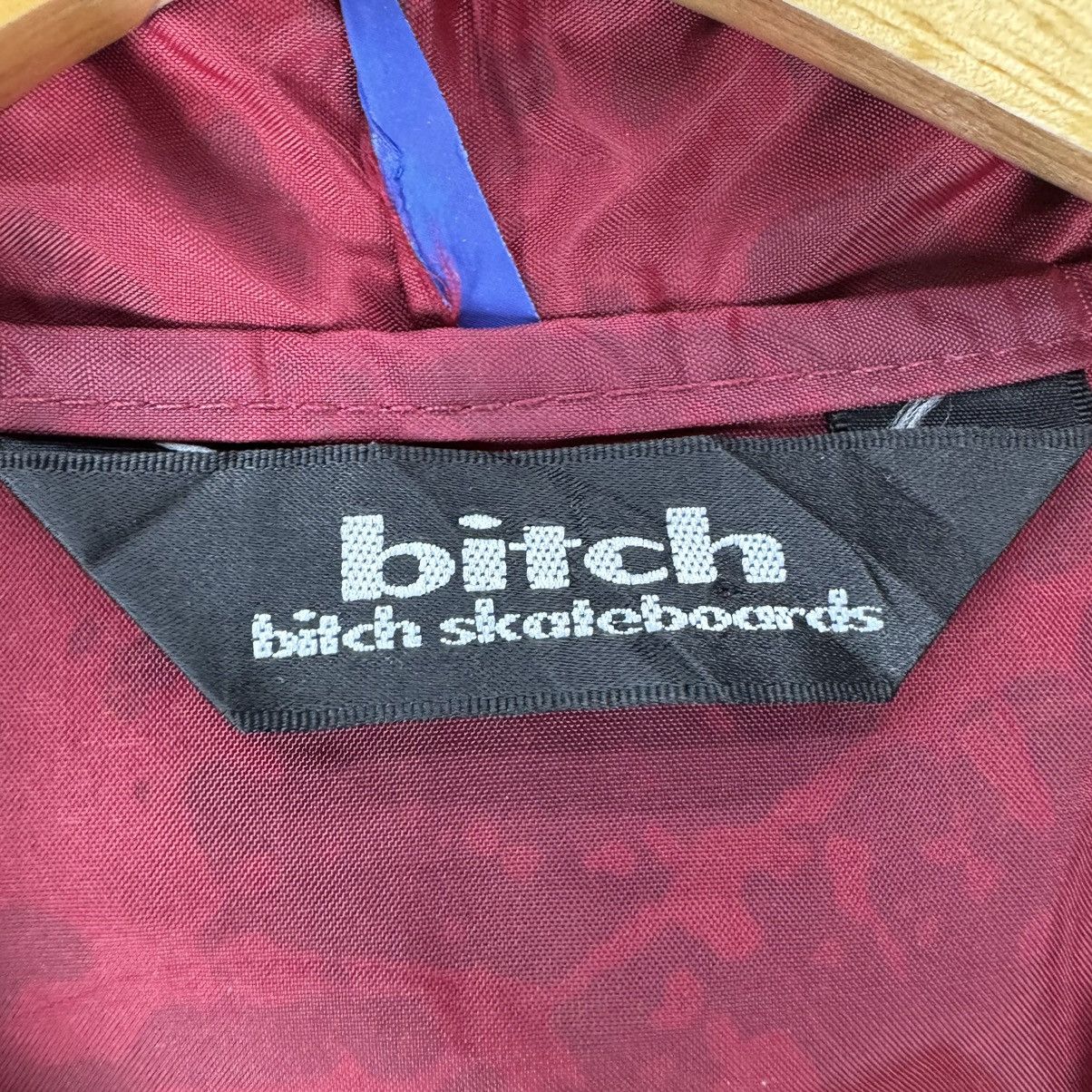 Public Housing Skate Team ☀️BITCH SKATEBOARD HOODIE RAINCOAT JACKET Size US L / EU 52-54 / 3 - 9 Thumbnail