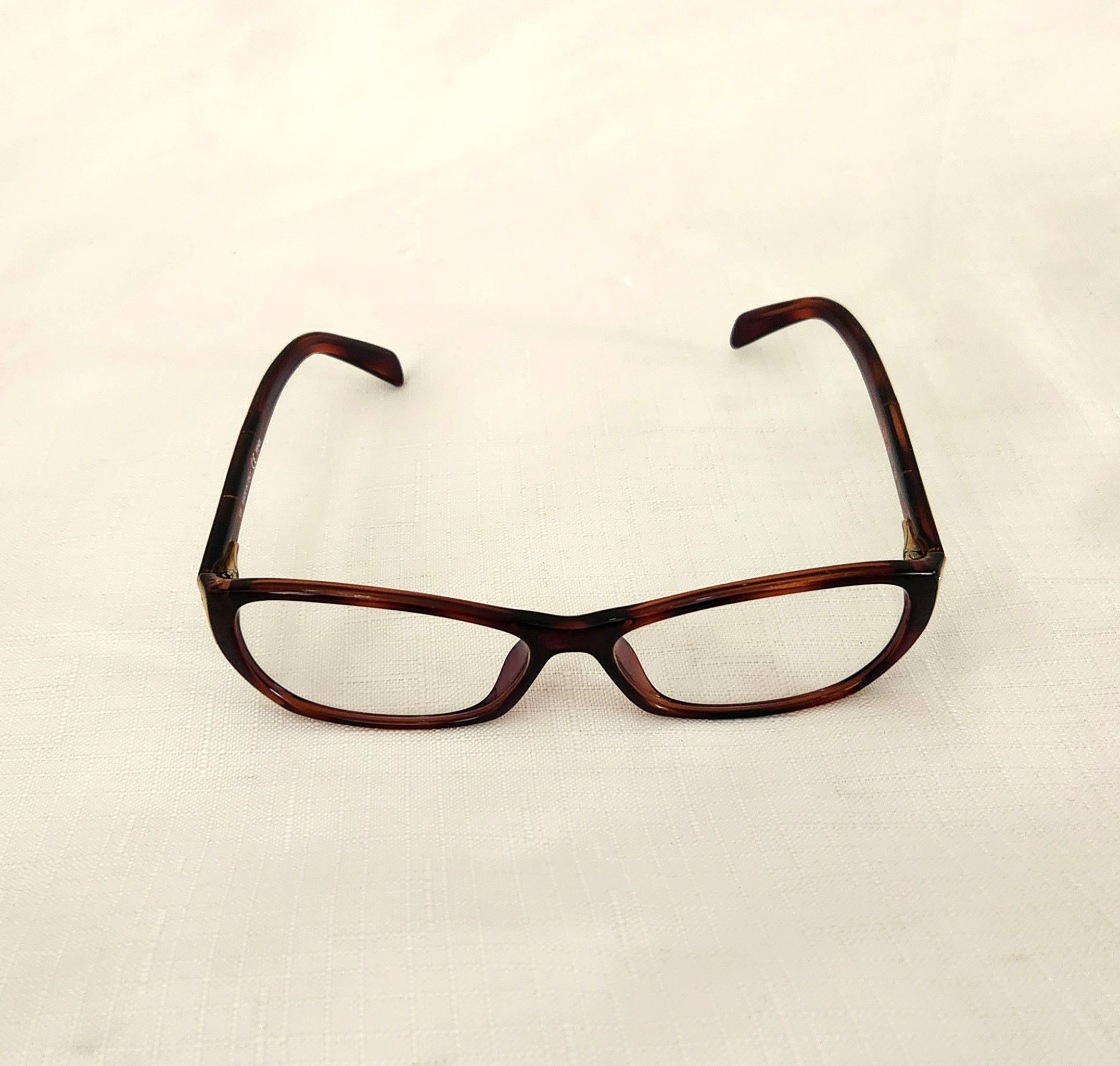 Designer × Fendi Fendi Eyeglasses Frame Model F977 Tortoise 54-14-135 Size ONE SIZE - 3 Thumbnail