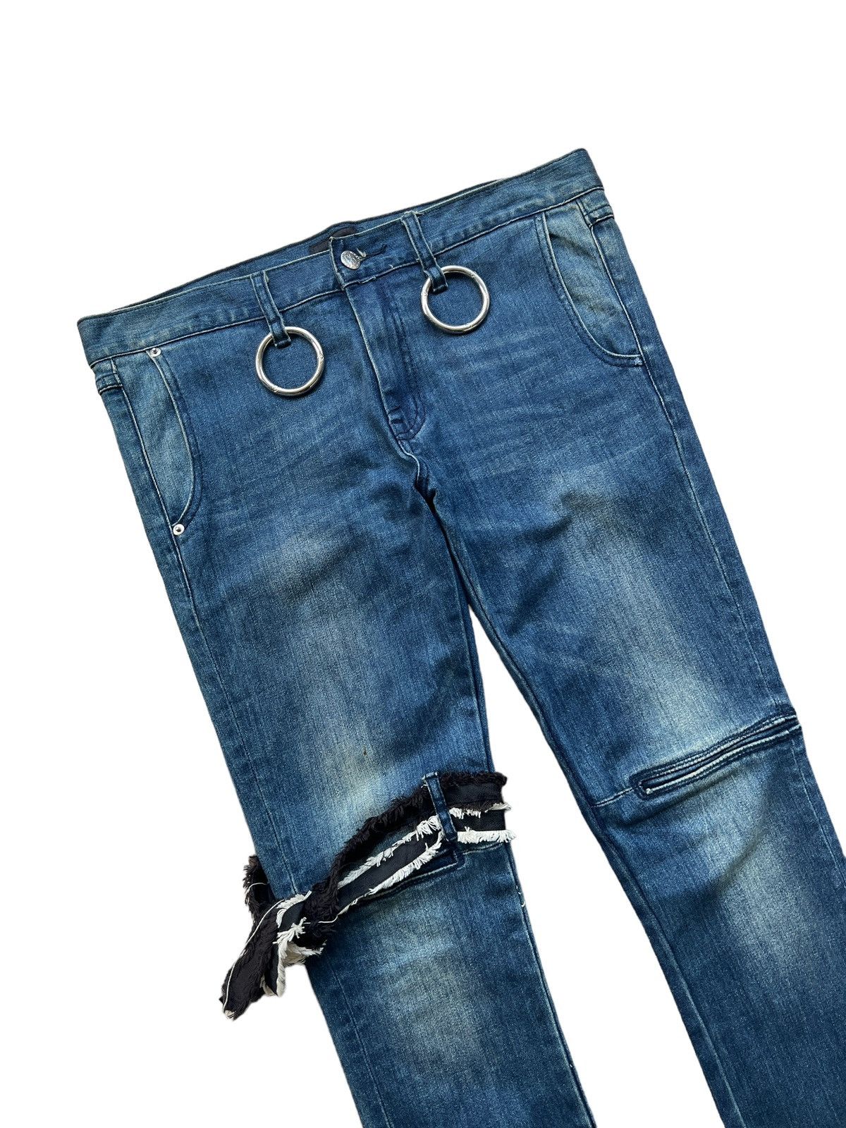 99%IS- 99%IS Sid Vicious Denim Pants Size US 35 - 4 Thumbnail
