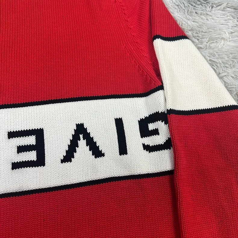 Givenchy Givenchy Red Knit Sweater 2506-Nextarrow Size US M / EU 48-50 / 2 - 3 Thumbnail