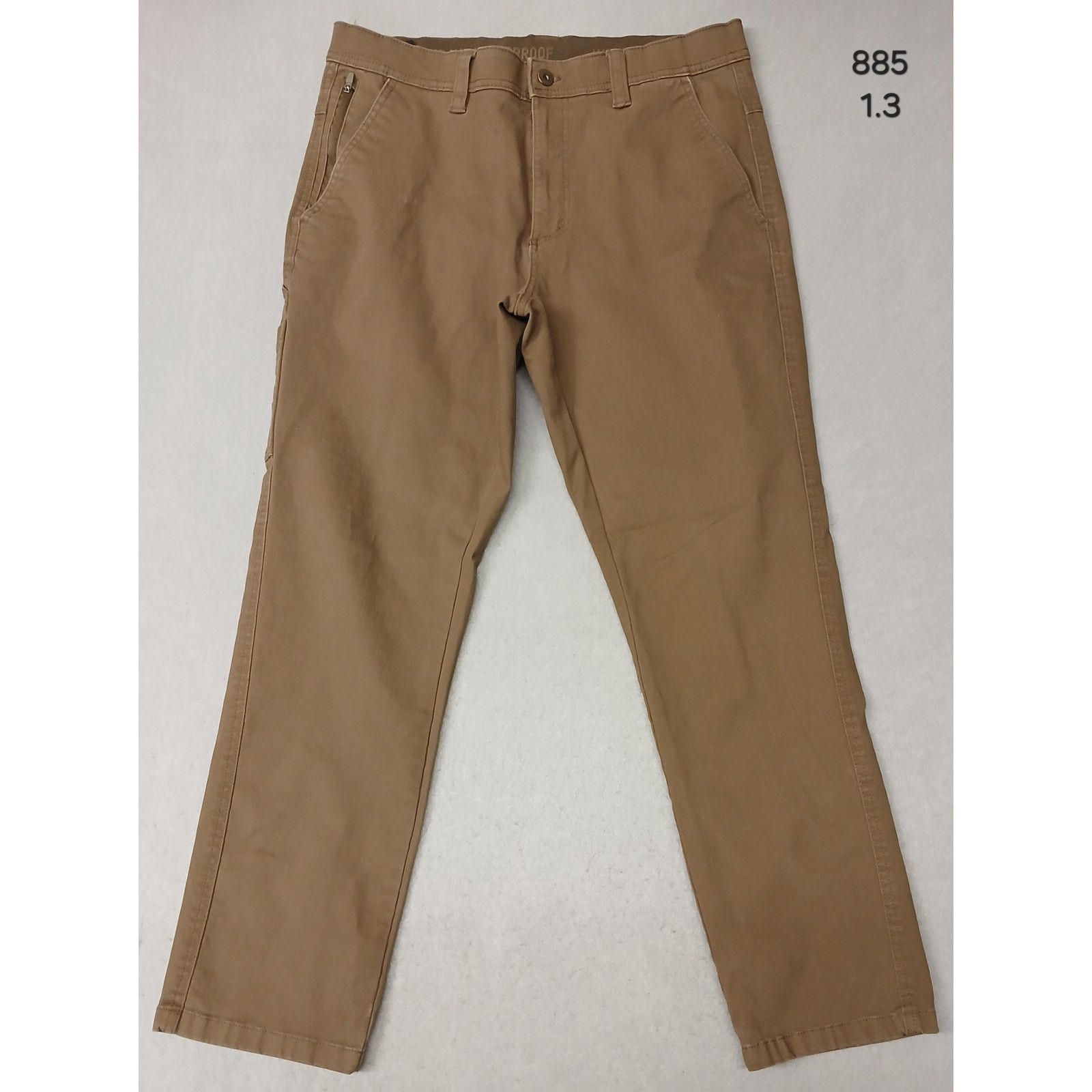 Weatherproof Weatherproof (32x30) Men's Brown Straight Leg Utility Pants Size US 32 / EU 48 - 1 Thumbnail