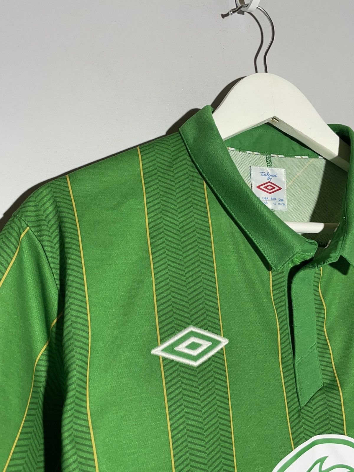 Umbro National Team Ireland Umbro Euro 2012 Football Shirt Size US L / EU 52-54 / 3 - 5 Thumbnail