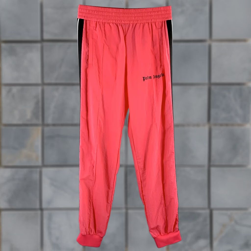 Palm Angels PALM ANGELS Joggers Neon Pink Polimide L Casual Pants Men Inseam 32 Italy Size US 33 - 1 Thumbnail