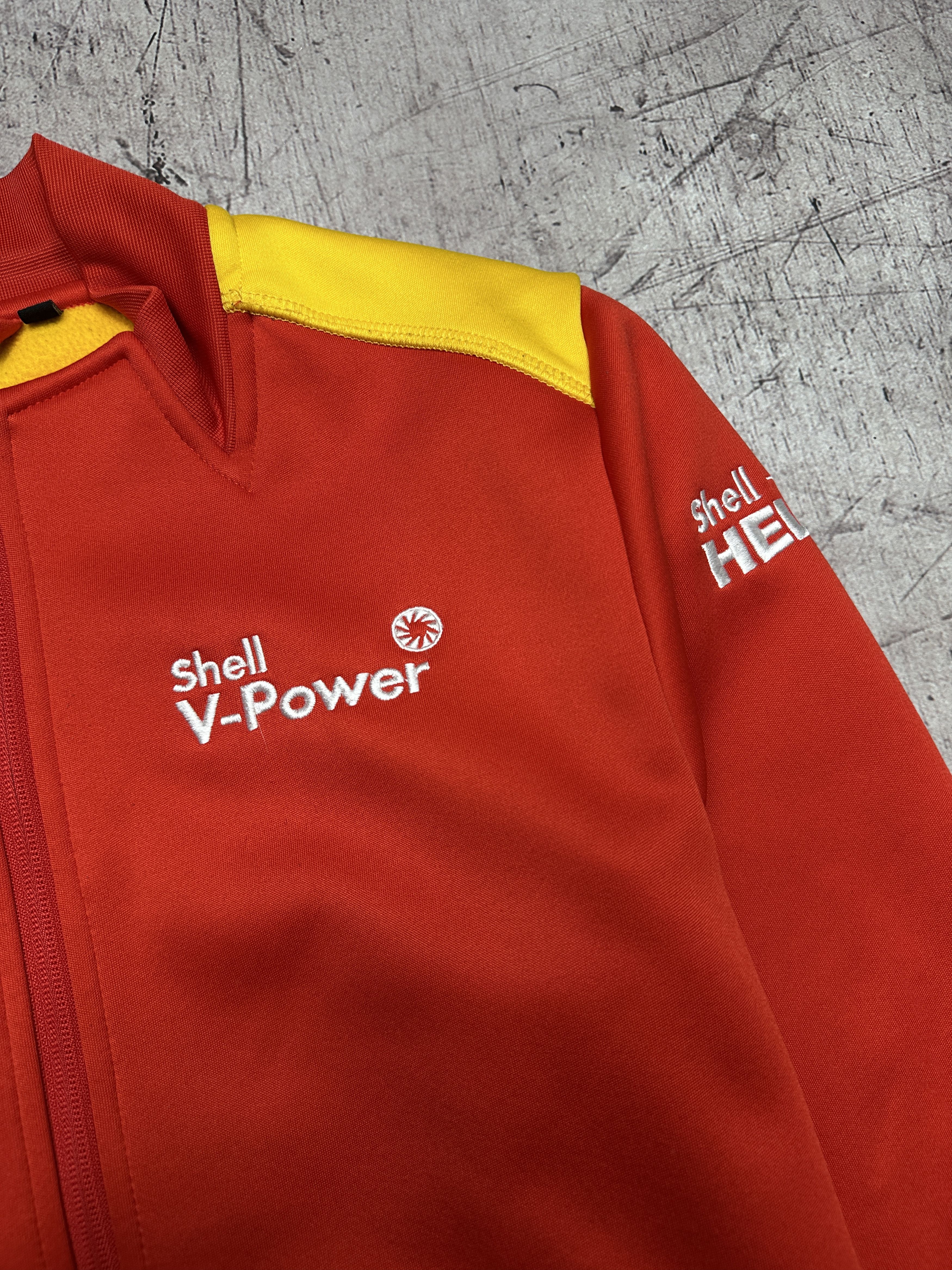 Ferrari Shell Ferrari Team Vintage Mens Track Top Jacket Size US S / EU 44-46 / 1 - 3 Thumbnail