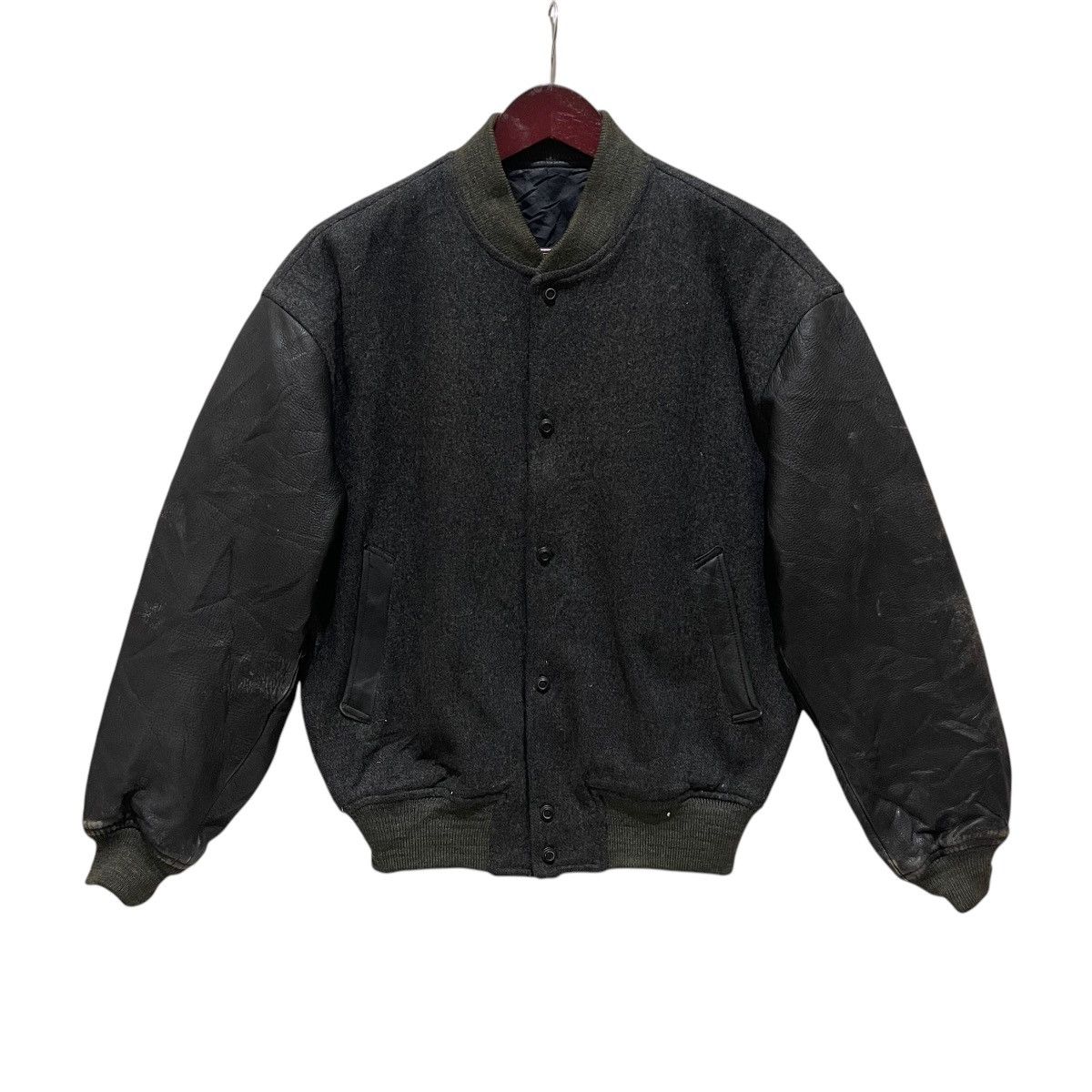 Japanese Brand × Vintage Vintage 90s Men’s Tenoras Fall Winter Varsity Jacket Size US M / EU 48-50 / 2 - 2 Thumbnail