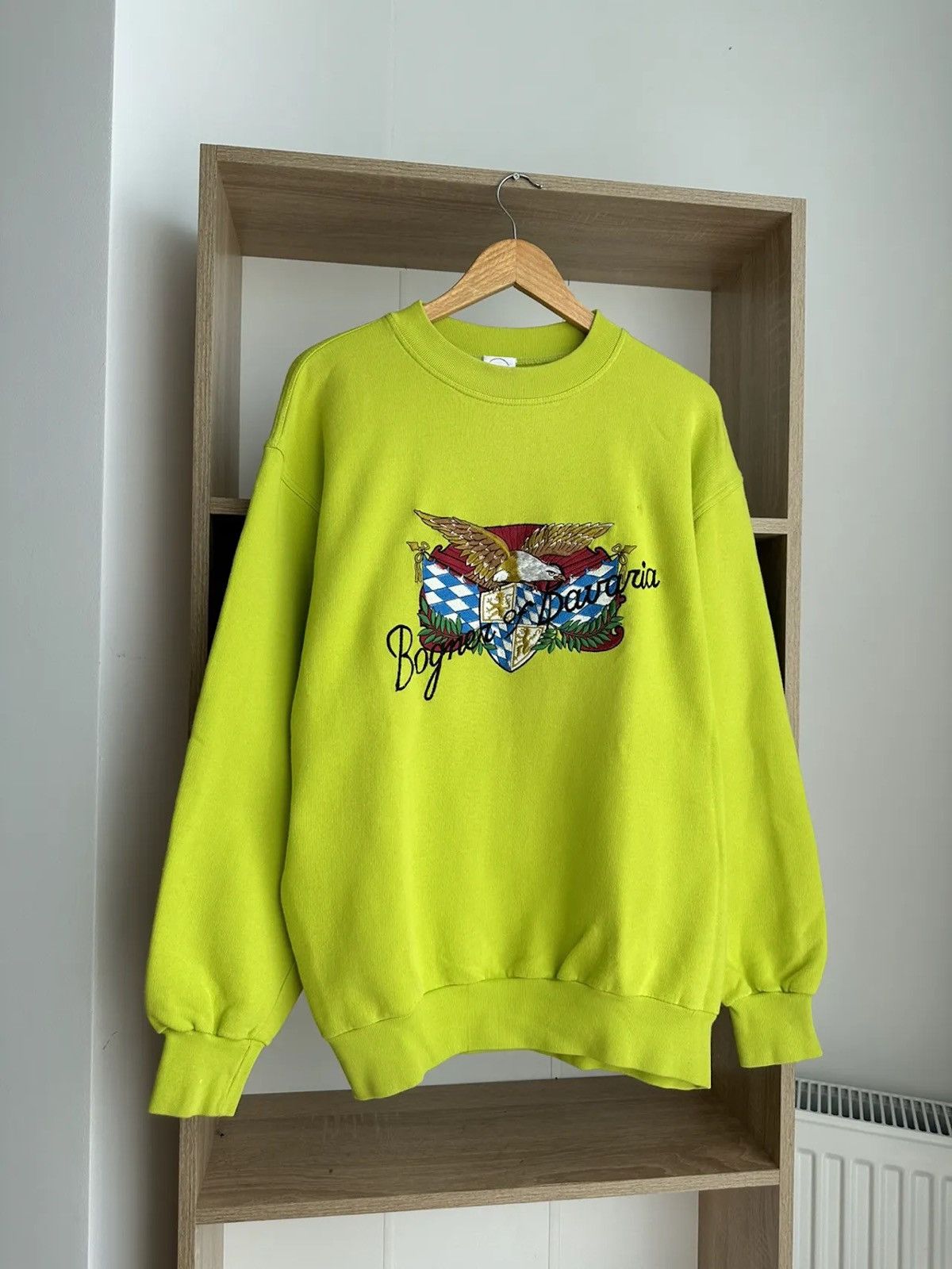 Vintage Bogner Bavaria Sweatshirt Rare Y2K Big Logo