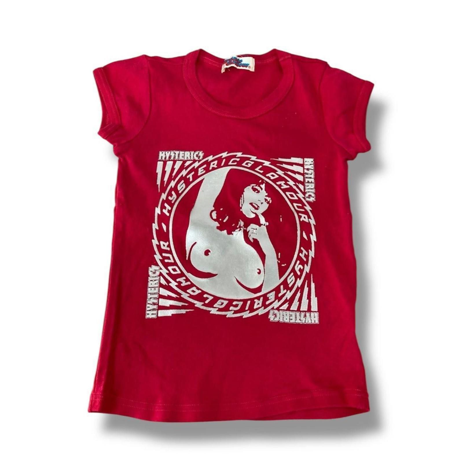 Hysteric Glamour Hysteric glamour 2000s y2k grunge baby tee / t-shirt Size XS / US 0-2 / IT 36-38 - 1 Thumbnail