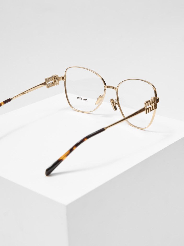 Miu Miu MIU MIU 0MU 50XV ZVN1O1 GLASSES Size ONE SIZE - 8 Thumbnail