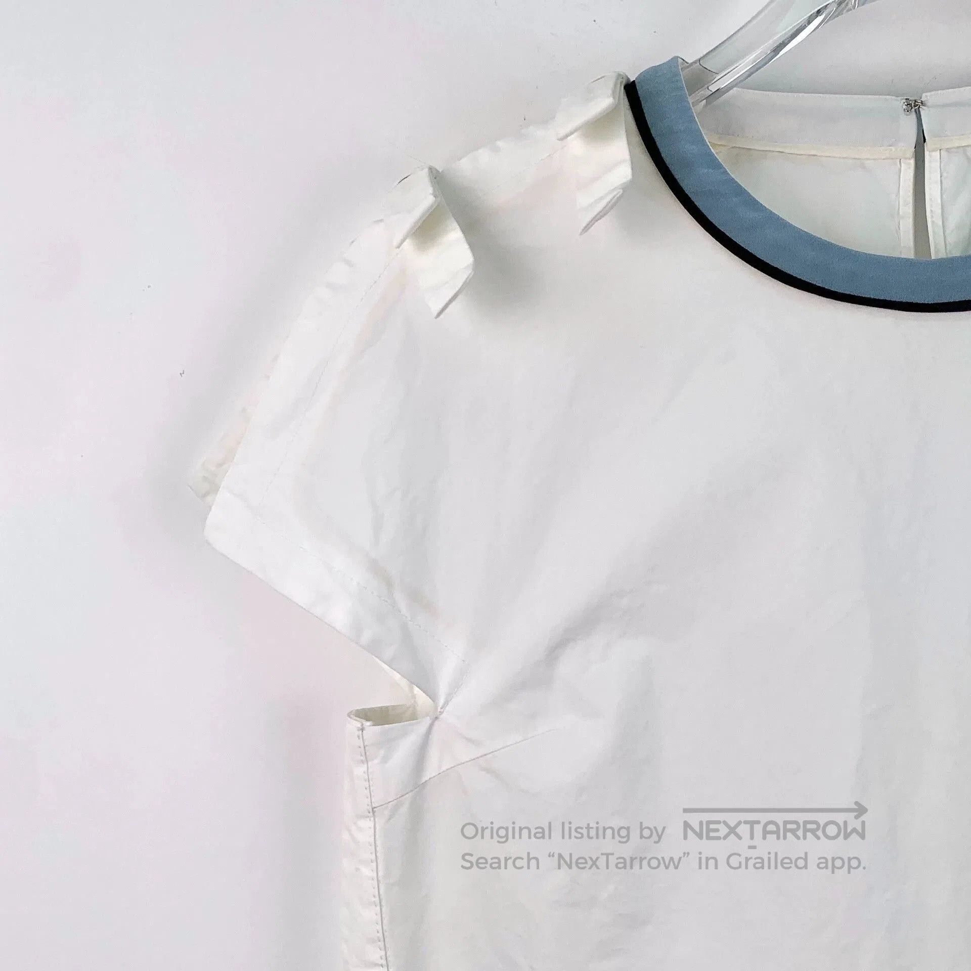 Fendi fendi white short sleeve dress with bow. Size US 38 / EU 54 - 3 Thumbnail